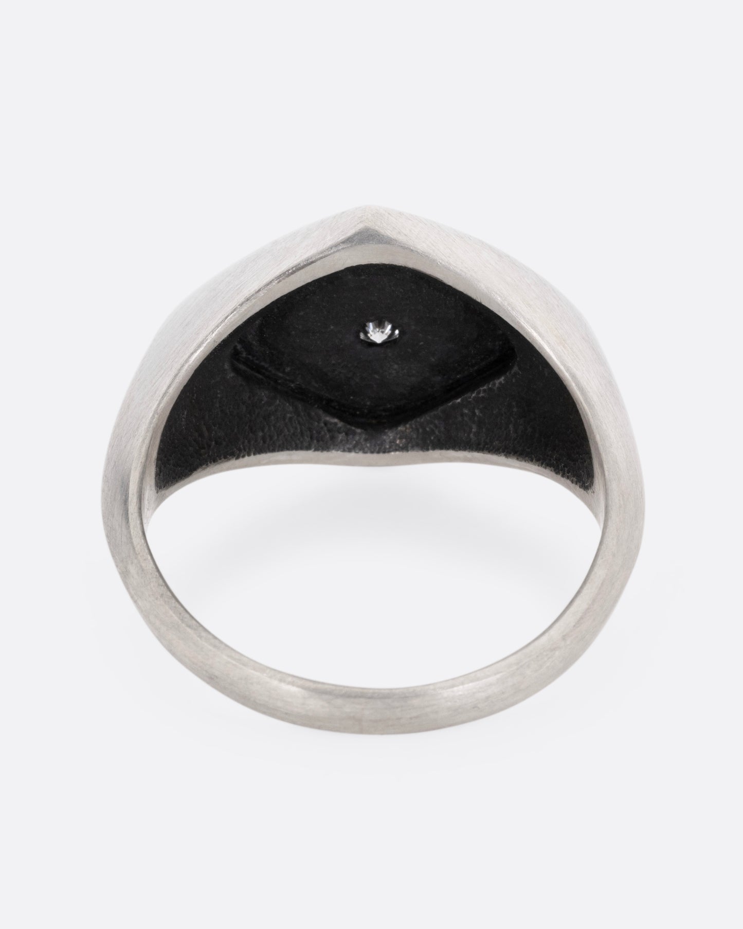 Dolcis Mortem Wide Signet Ring