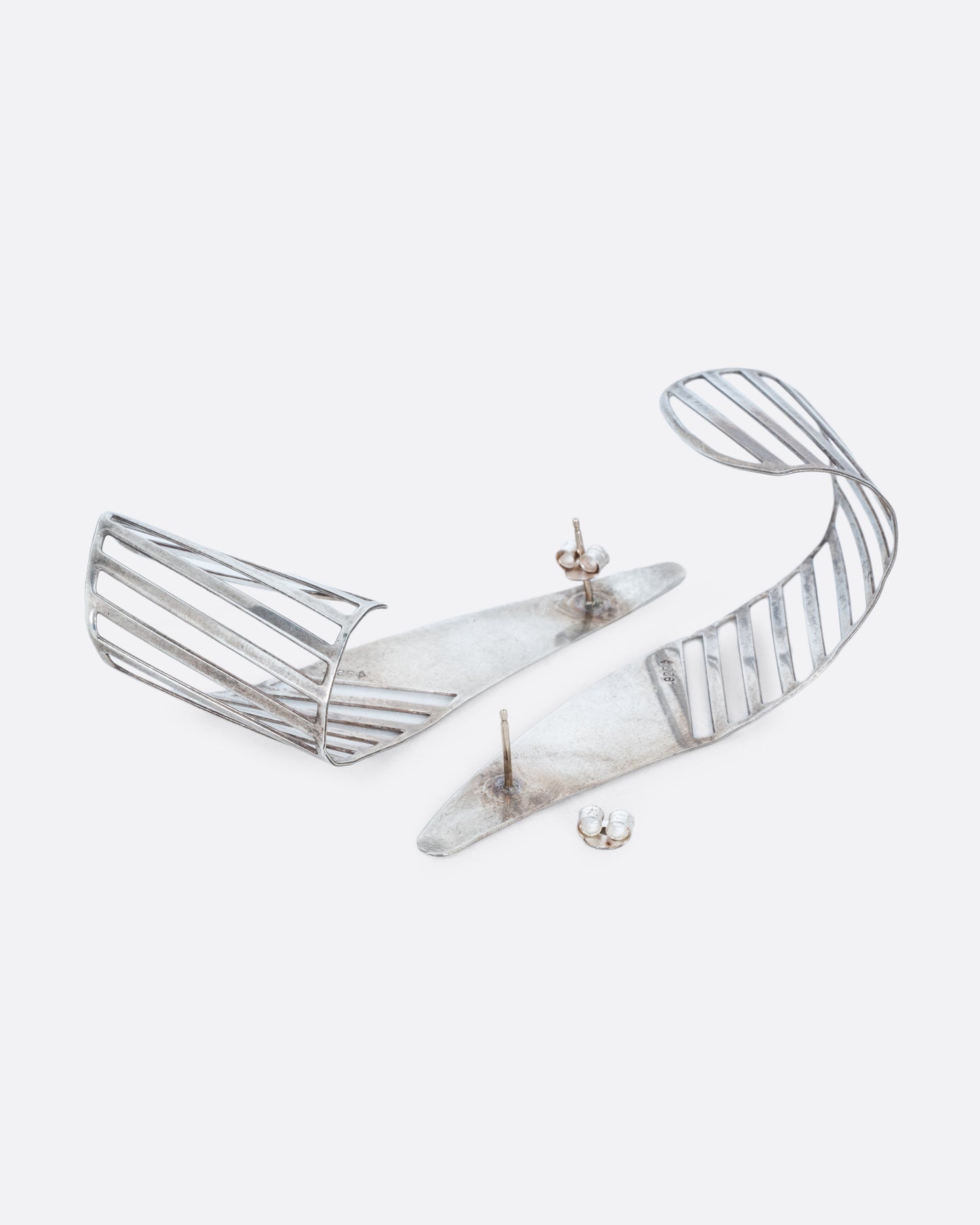 Linear Loop Earrings