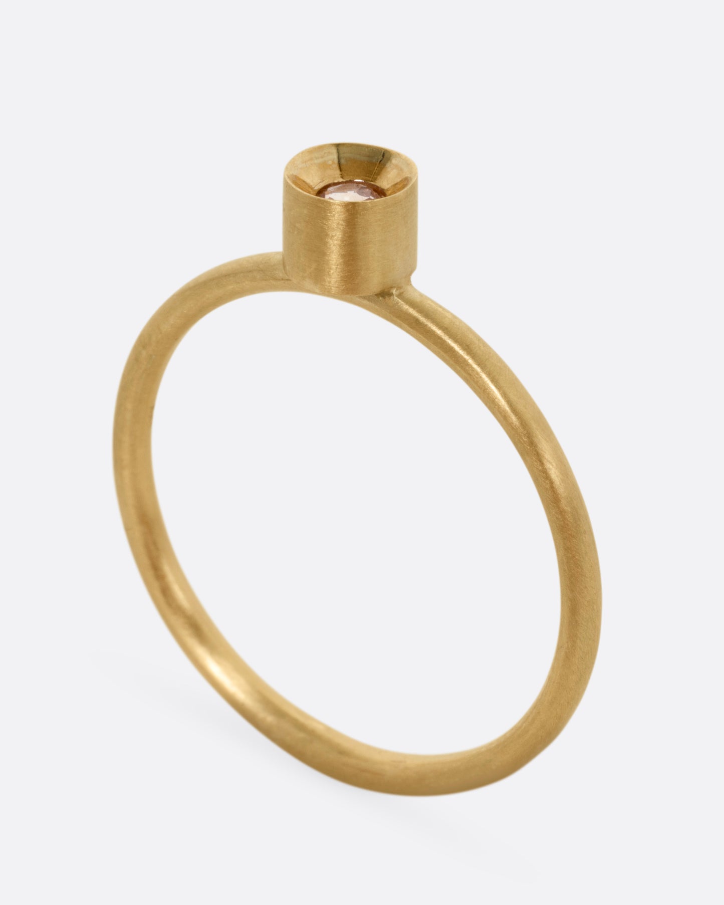 Citrine Spot Ring