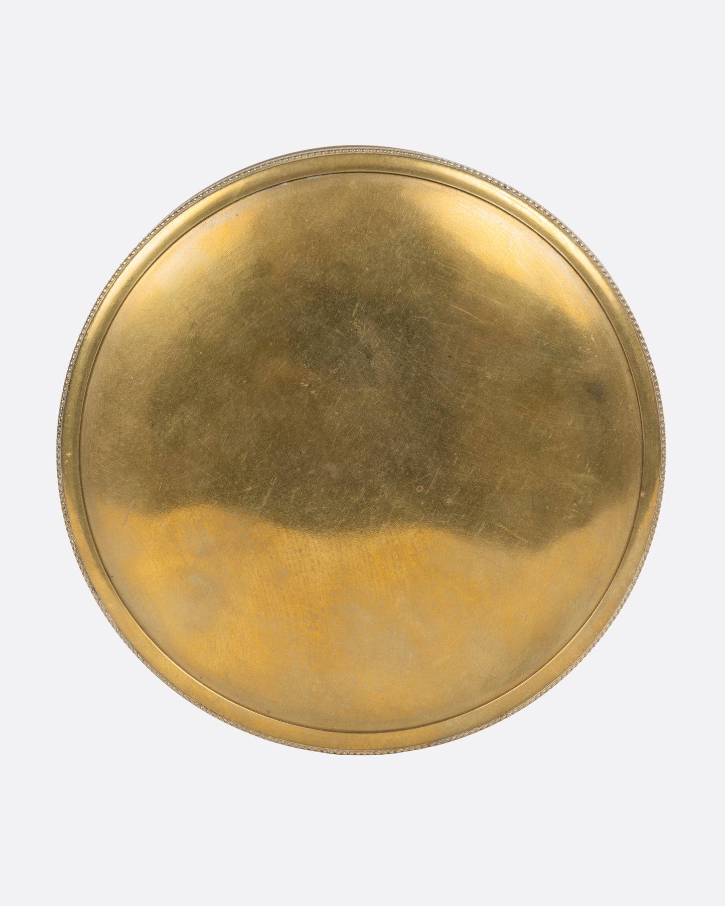 Circular Brass Box