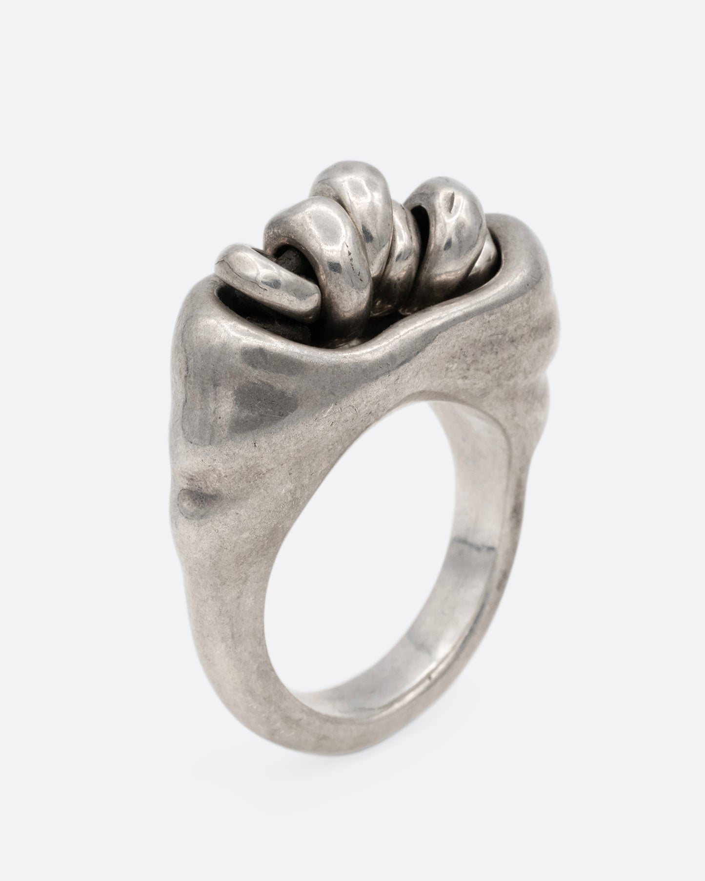 Moving Hoops Ring