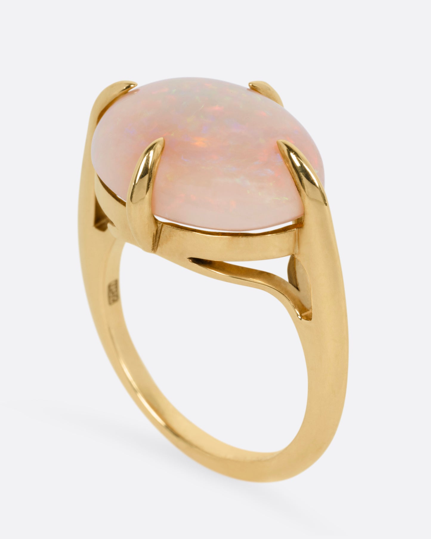 Opal Compass Ring