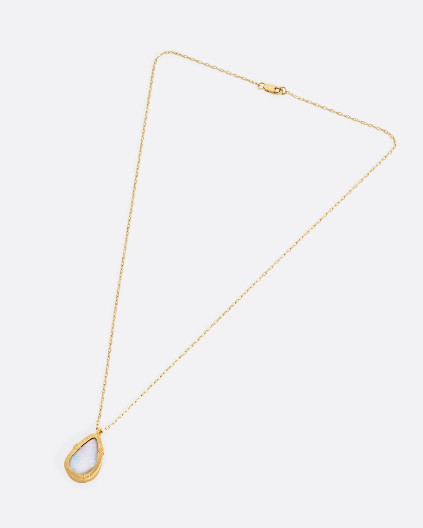 Australian Opal Pendant Necklace