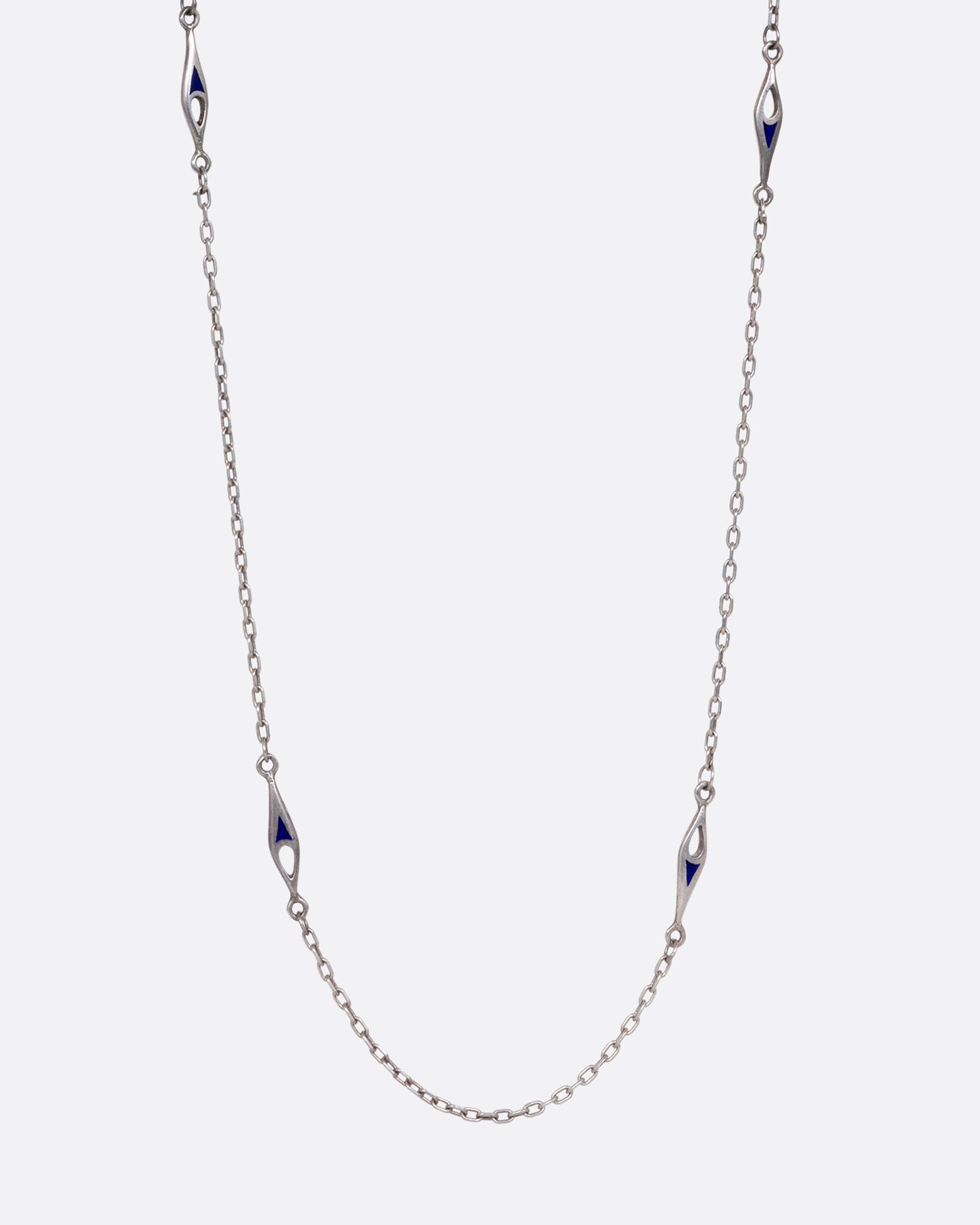 Long Cable Chain Necklace