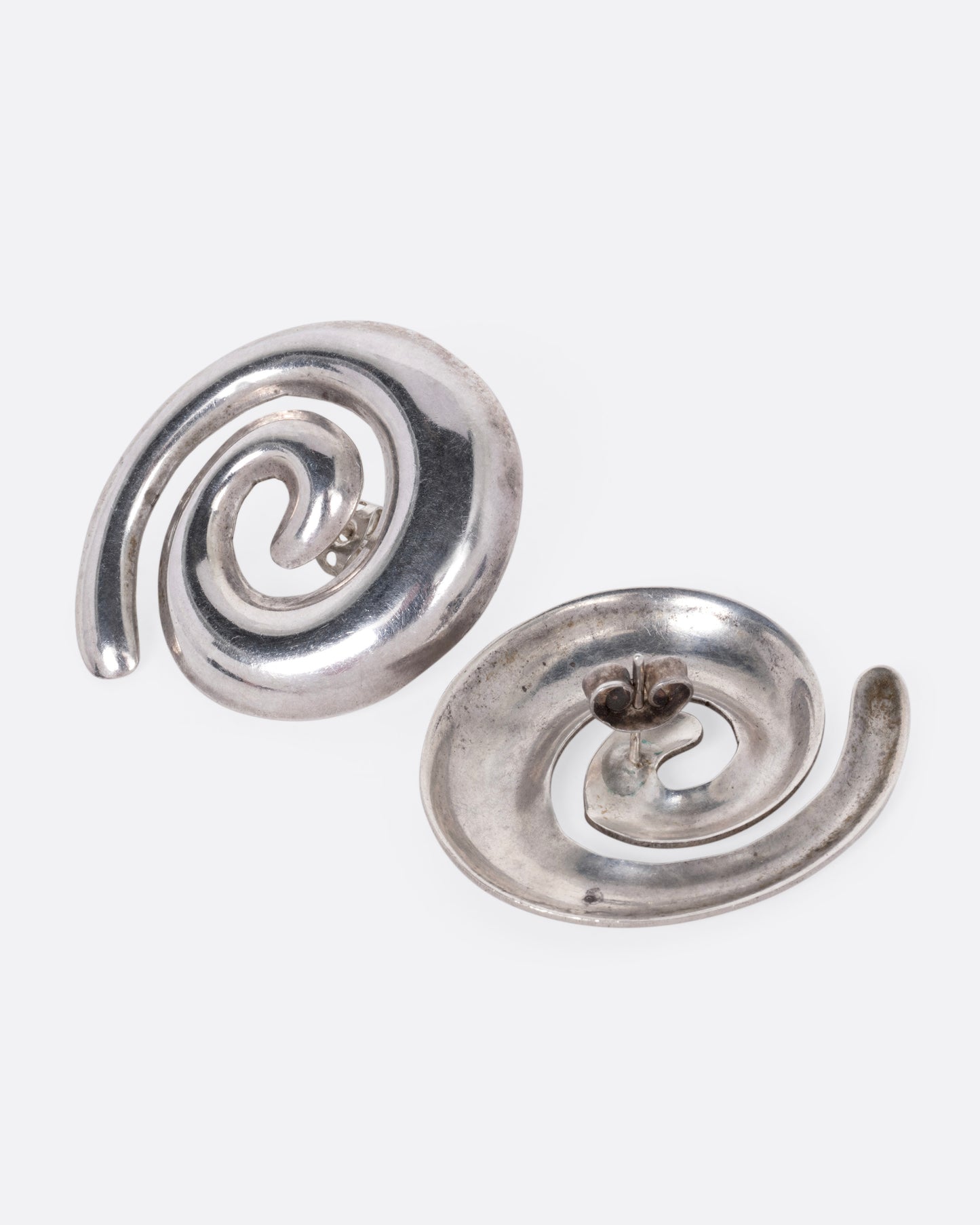 Swirl Stud Earrings
