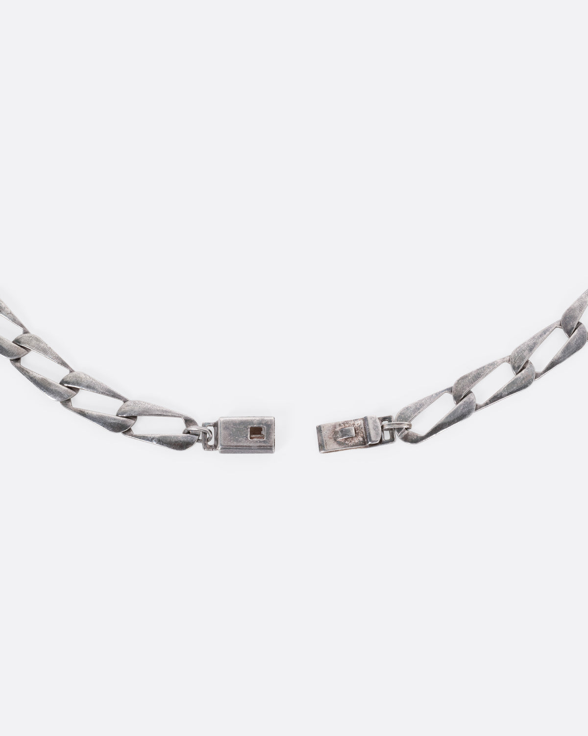 Oval Curb Chain Necklace