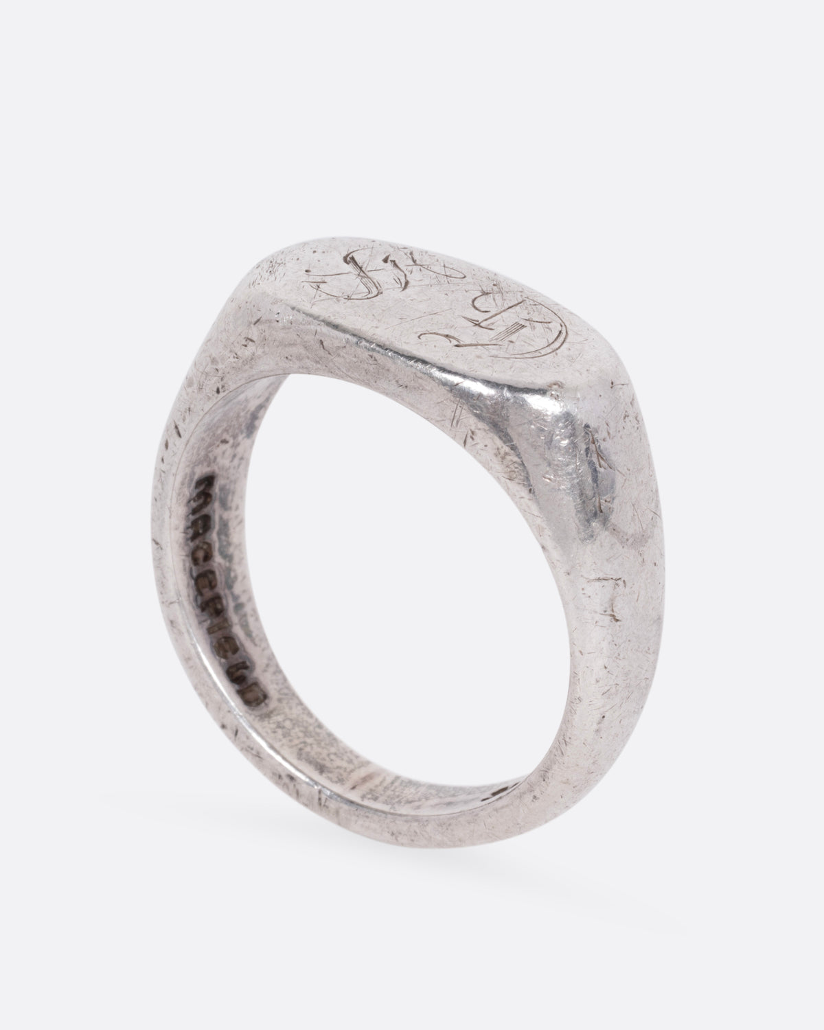 'GS' Signet Ring