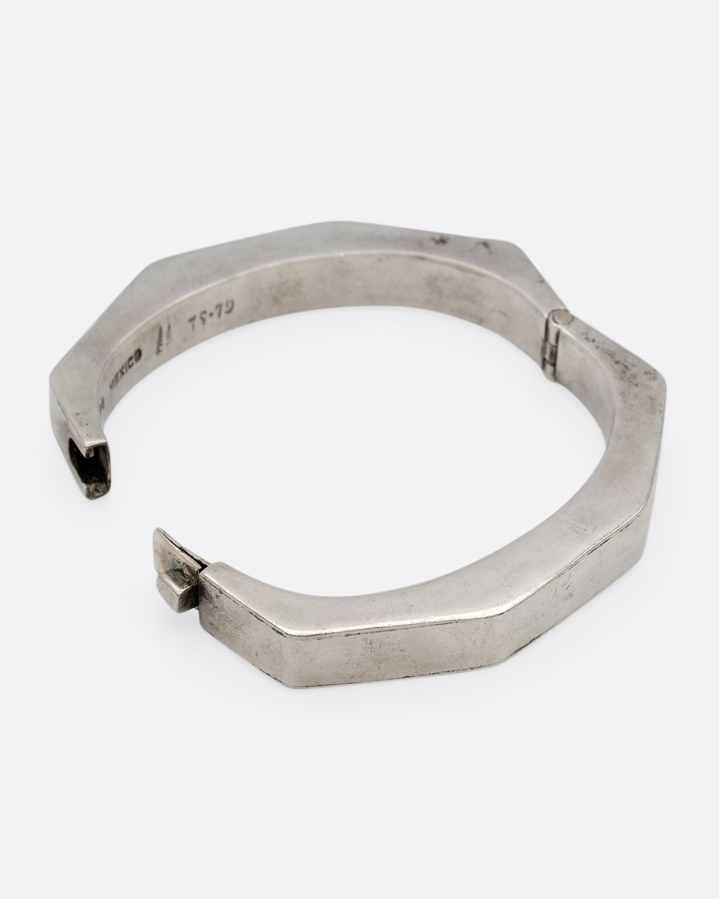 Octagonal Hinged Bracelet