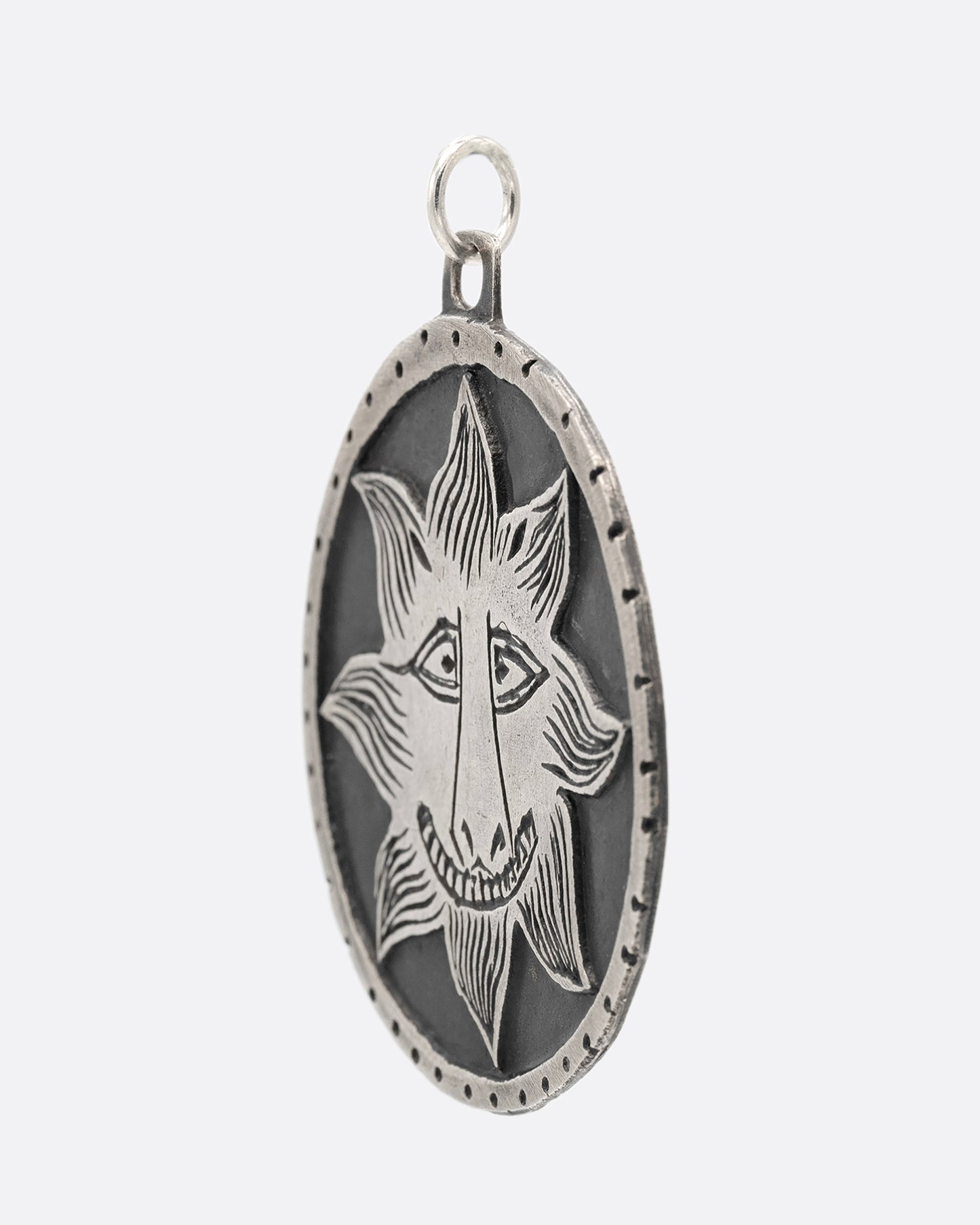 Sun Face Medallion