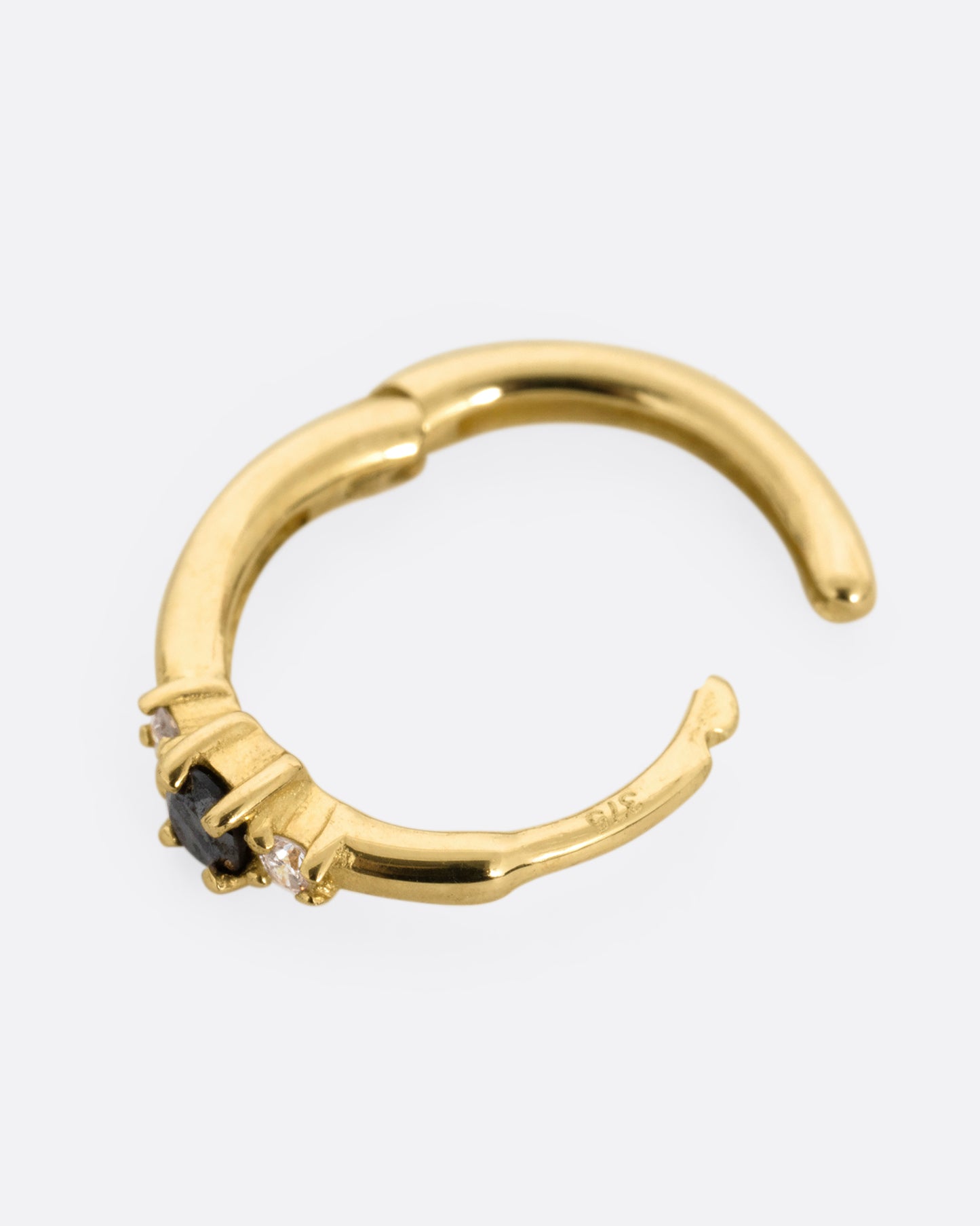 Petite Triple Clicker Hoop Earring
