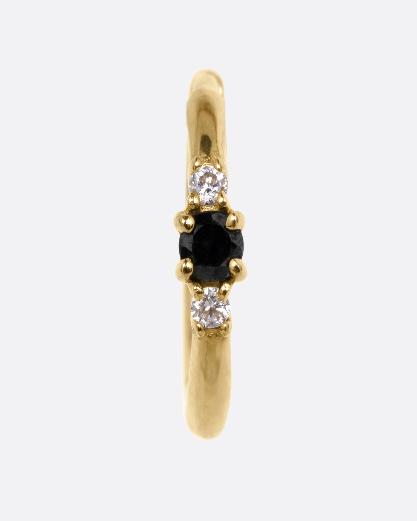 Petite Triple Clicker Hoop Earring