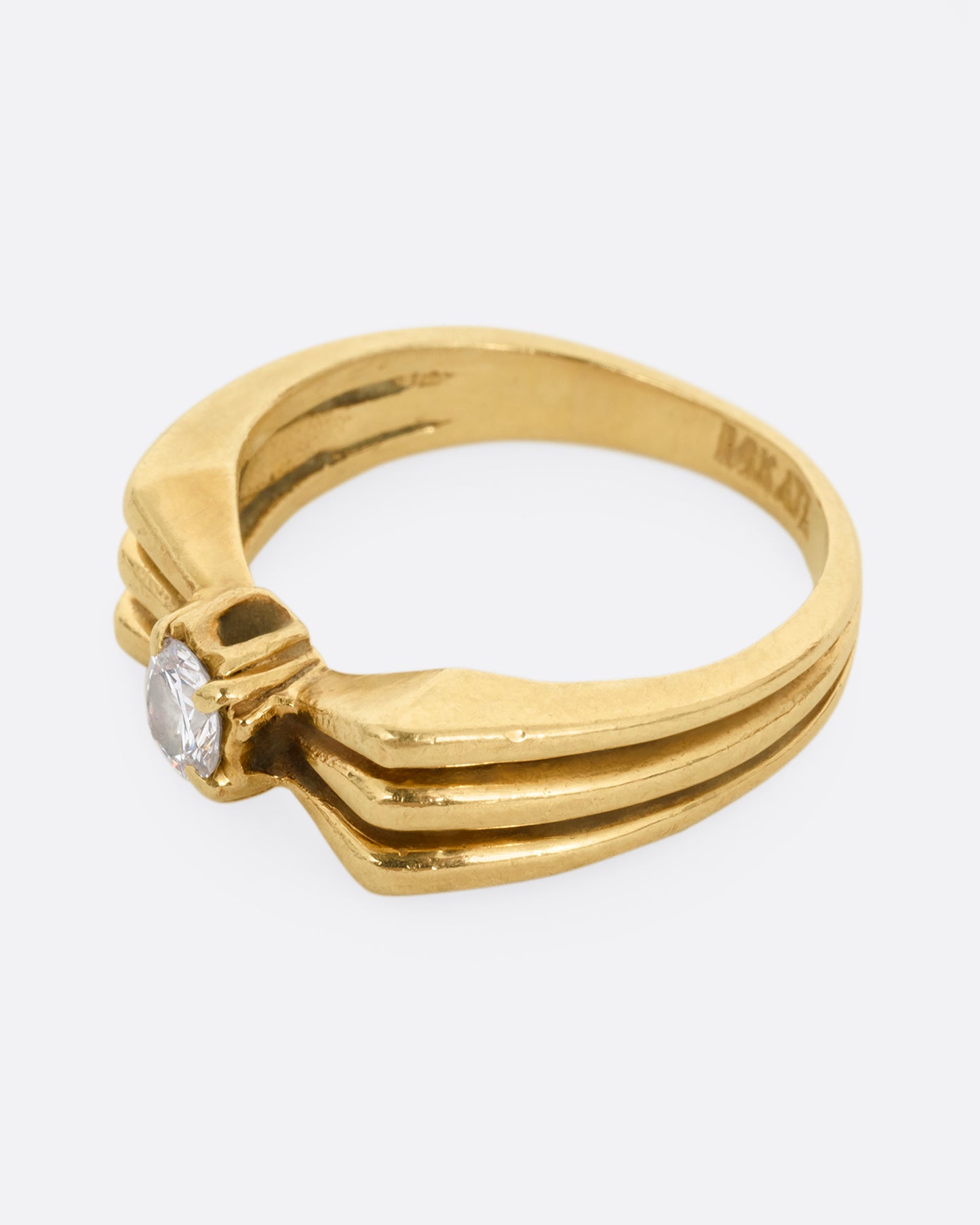 Stacked Diamond Ring