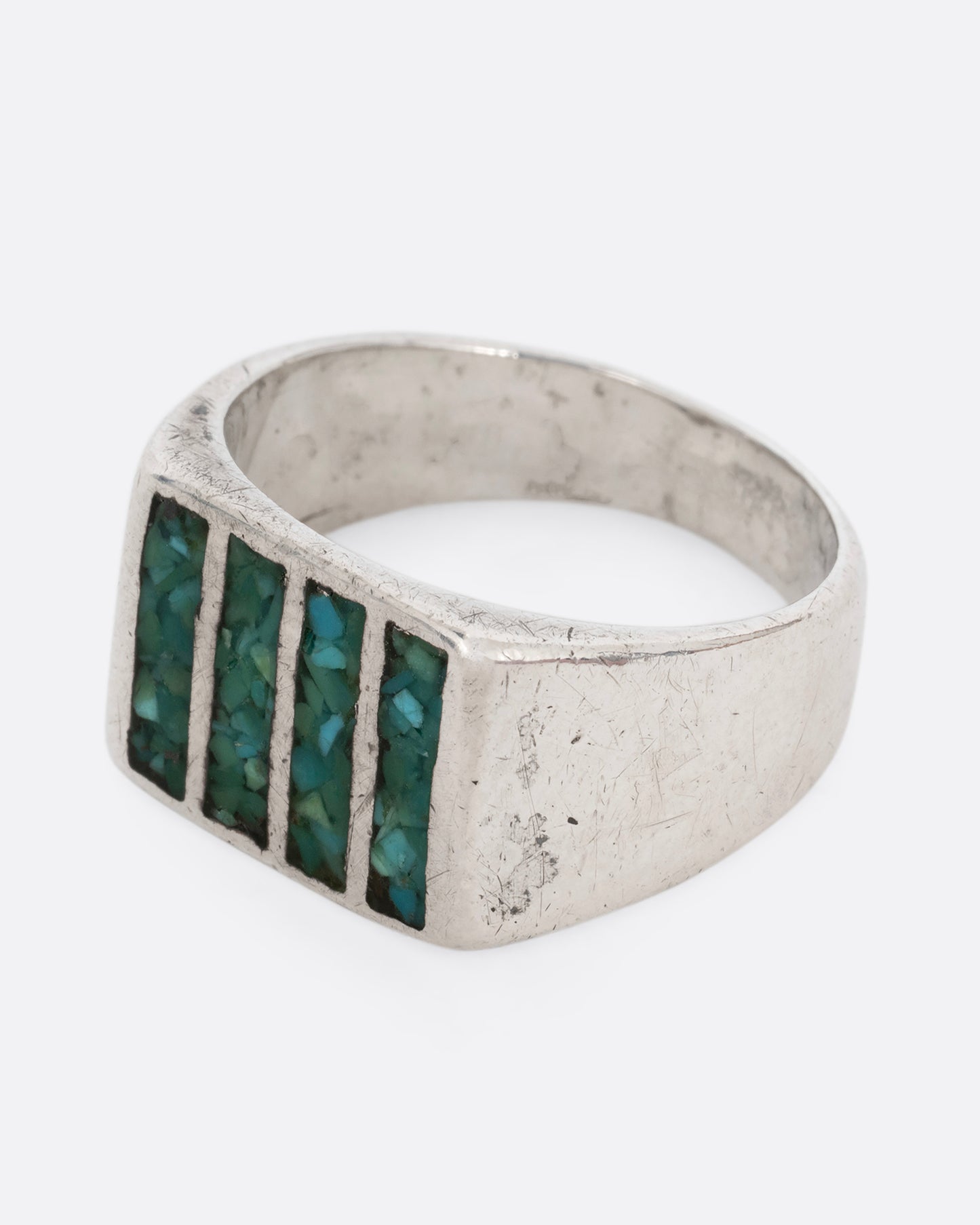 Inlaid Rectangles Ring