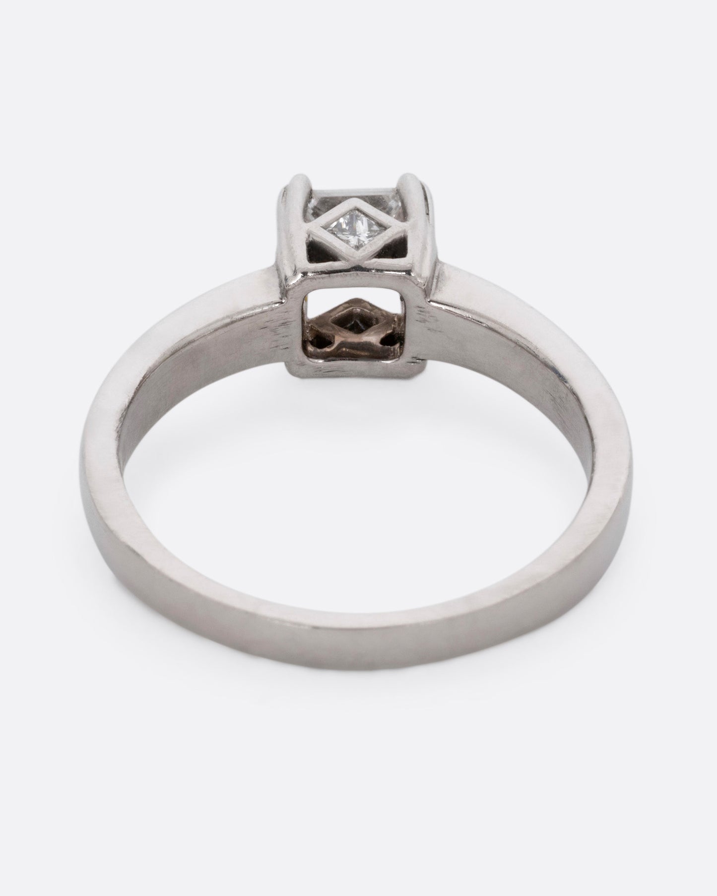 Platinum Solitaire Diamond Ring