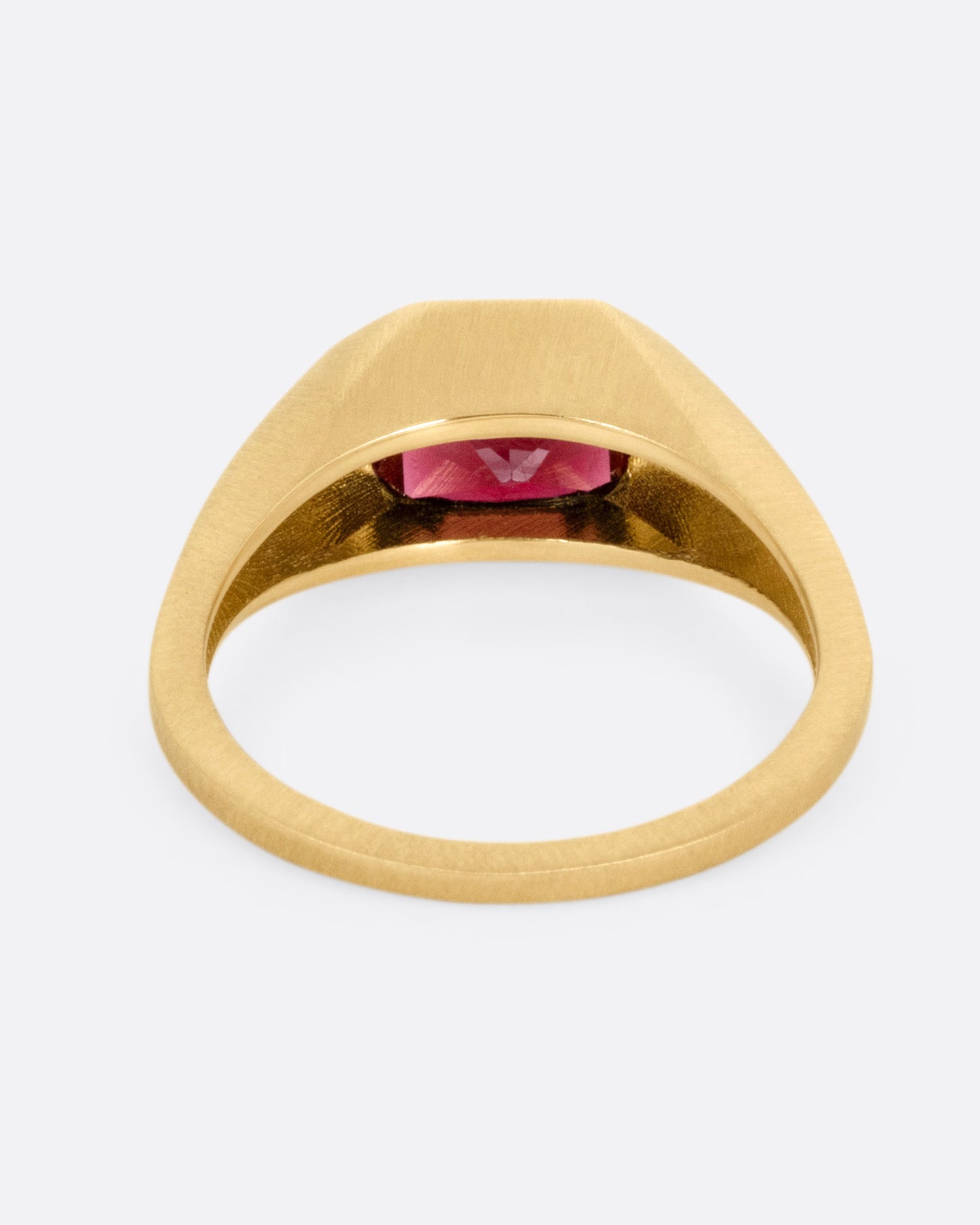 Garnet Signet Ring