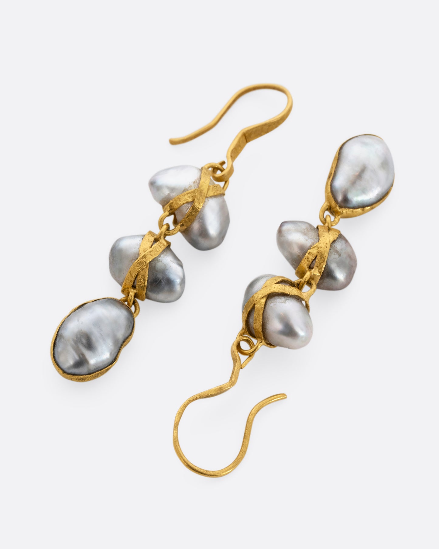 Tahitian Pearl Drop Earrings