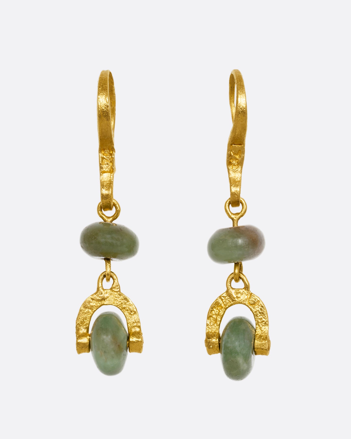 Jade Drop Earrings