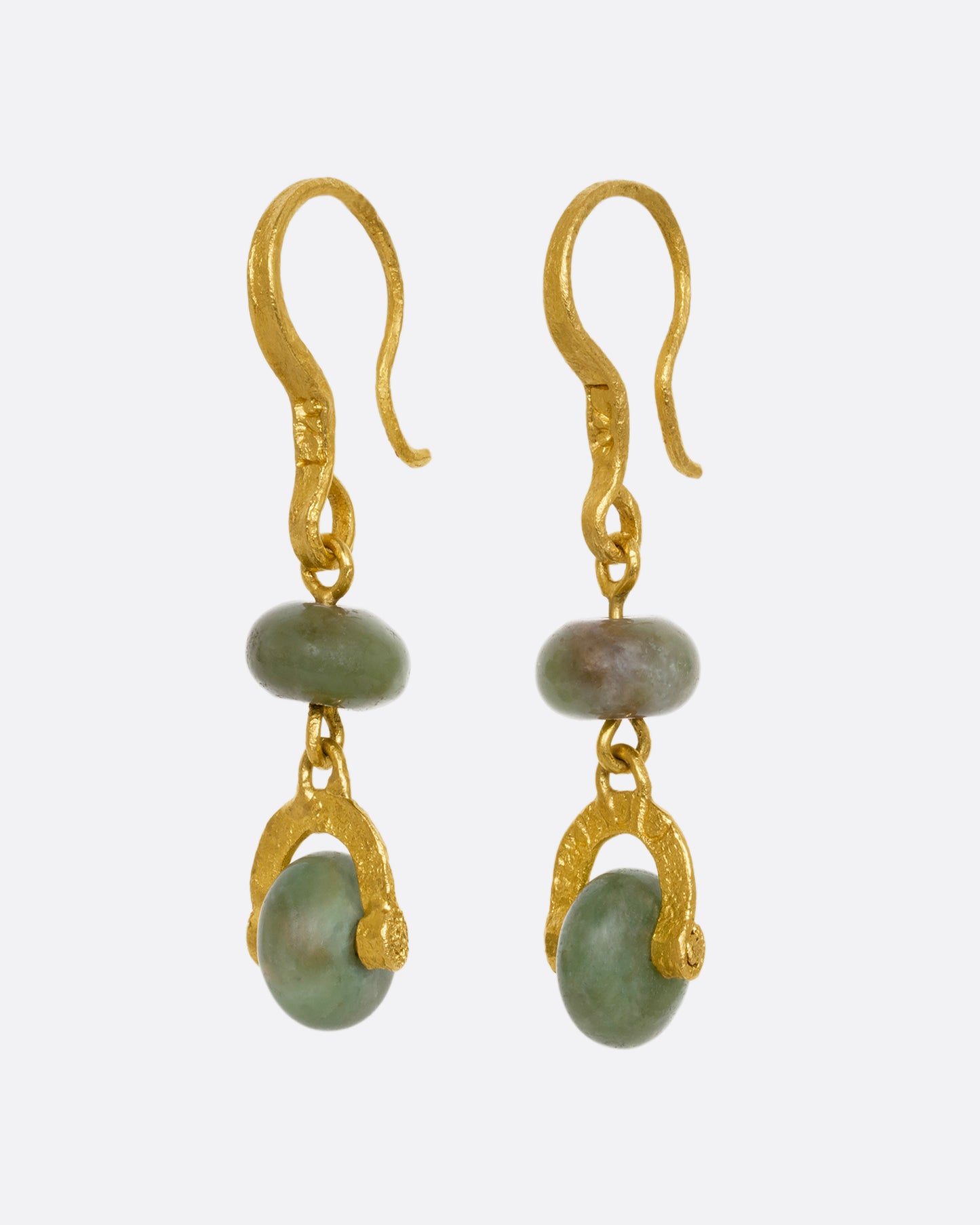 Jade Drop Earrings