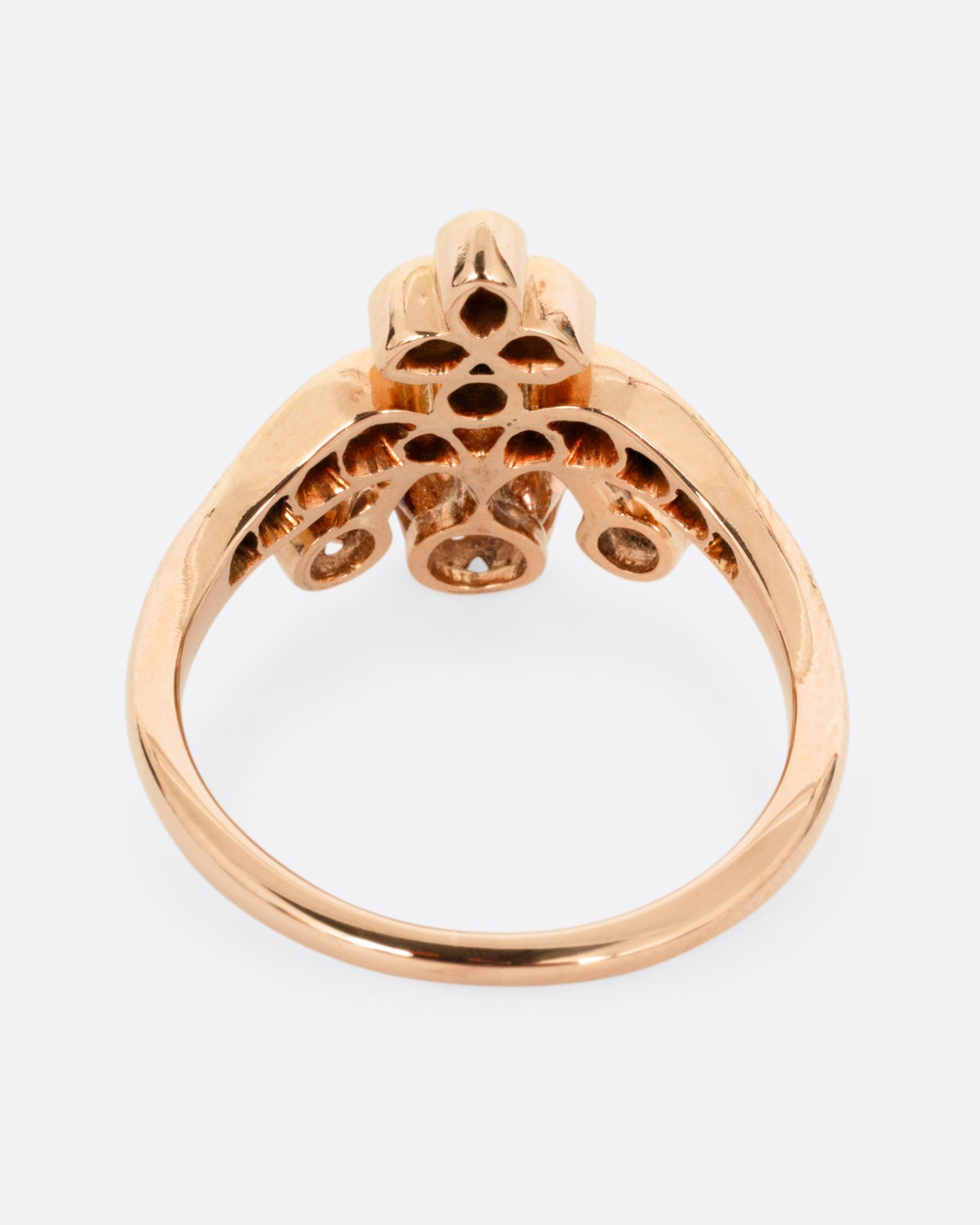 Diamond Cluster Ring