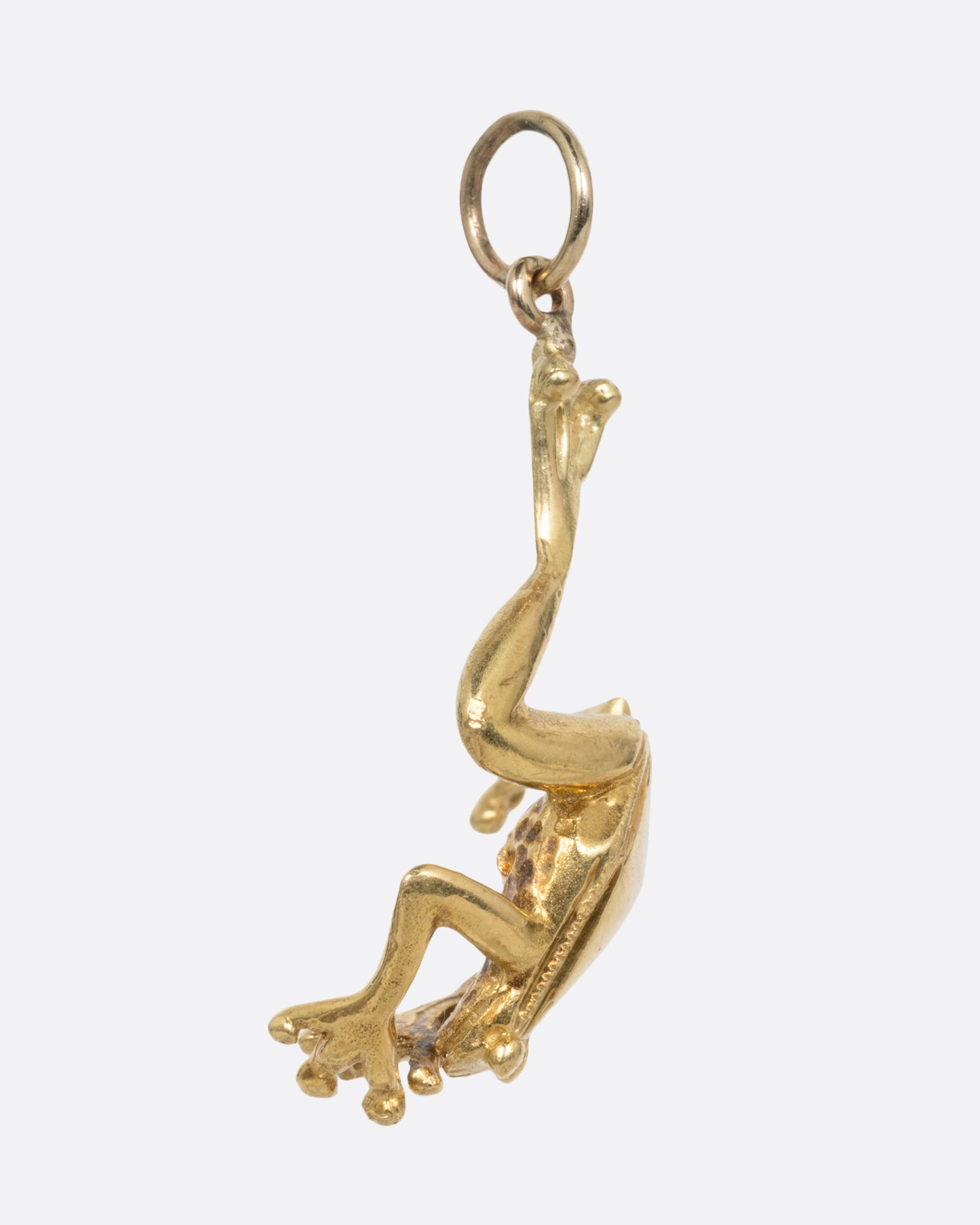 Leaping Frog Charm