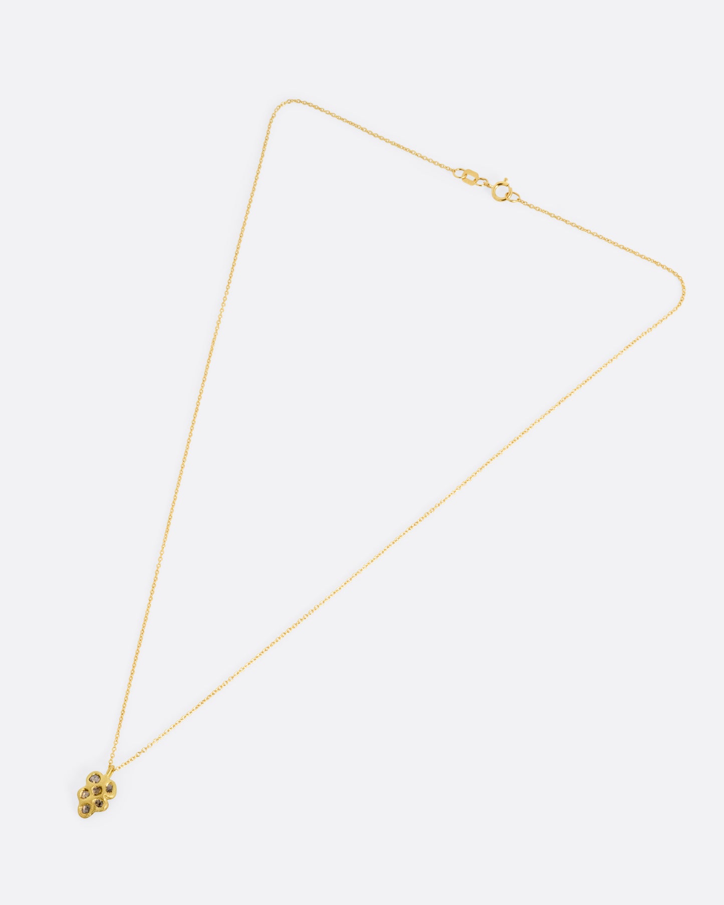 Far Away Whisper Diamond Pendant Necklace