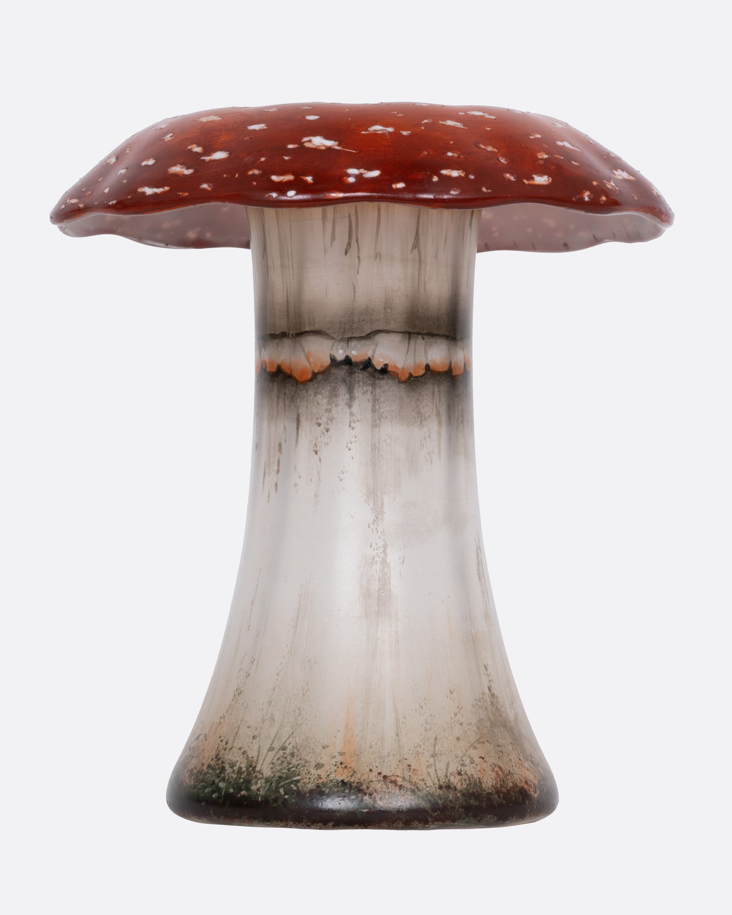 Glass Mushroom Vase