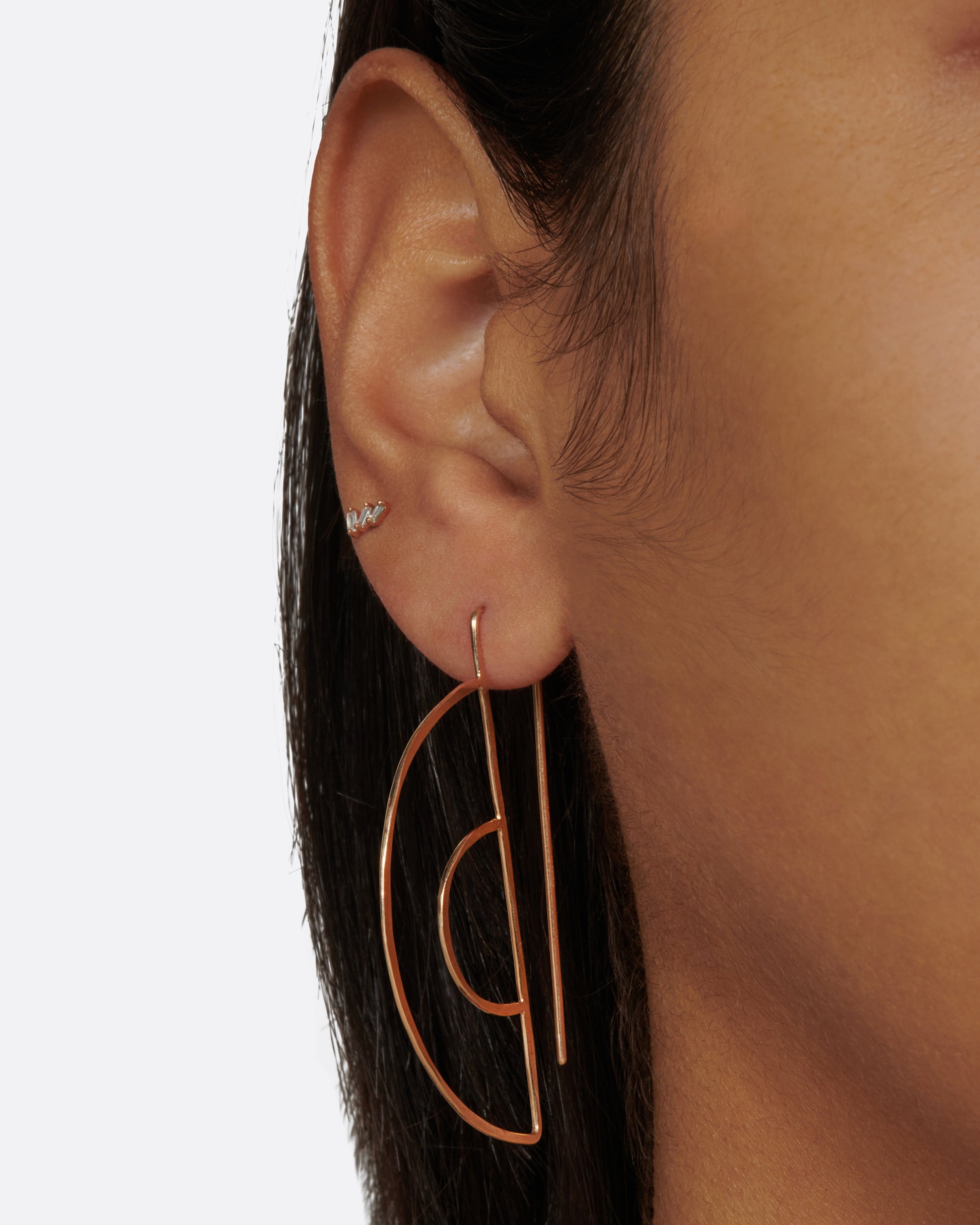 If you're looking for a delicate earring that still makes a statement - you've found it.