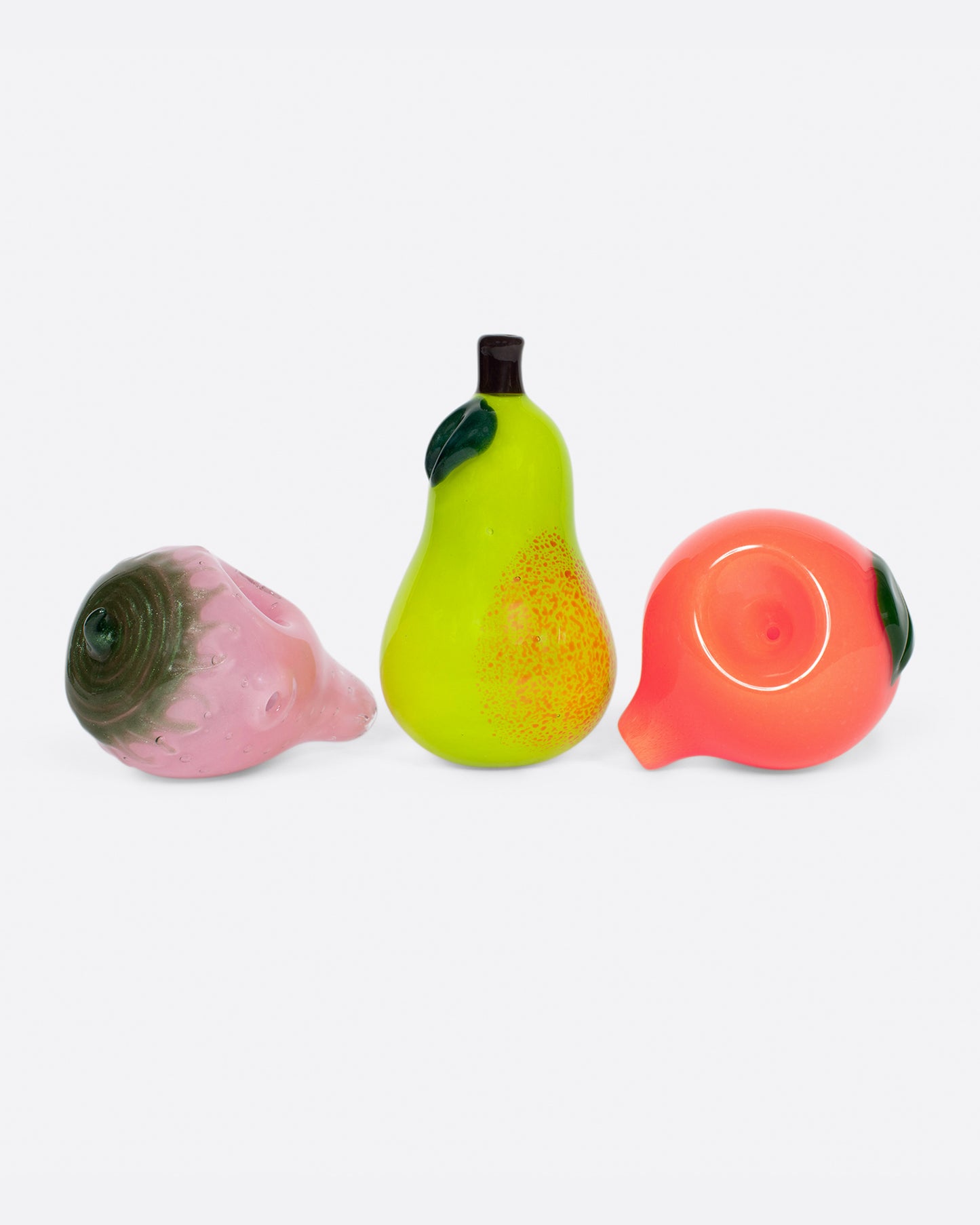 Glass Peach Pipe