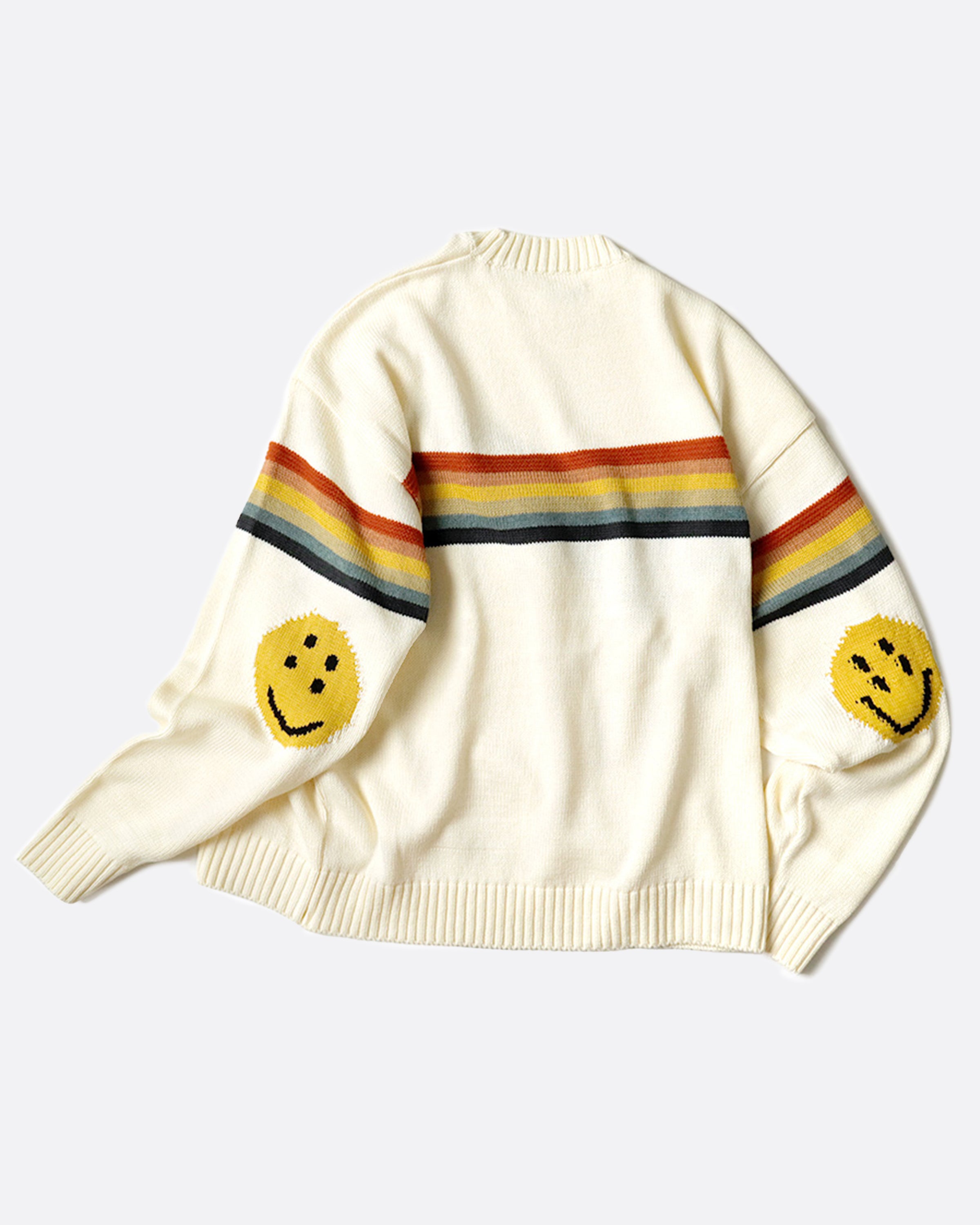 Kapital Rainbow Smiley Sweater