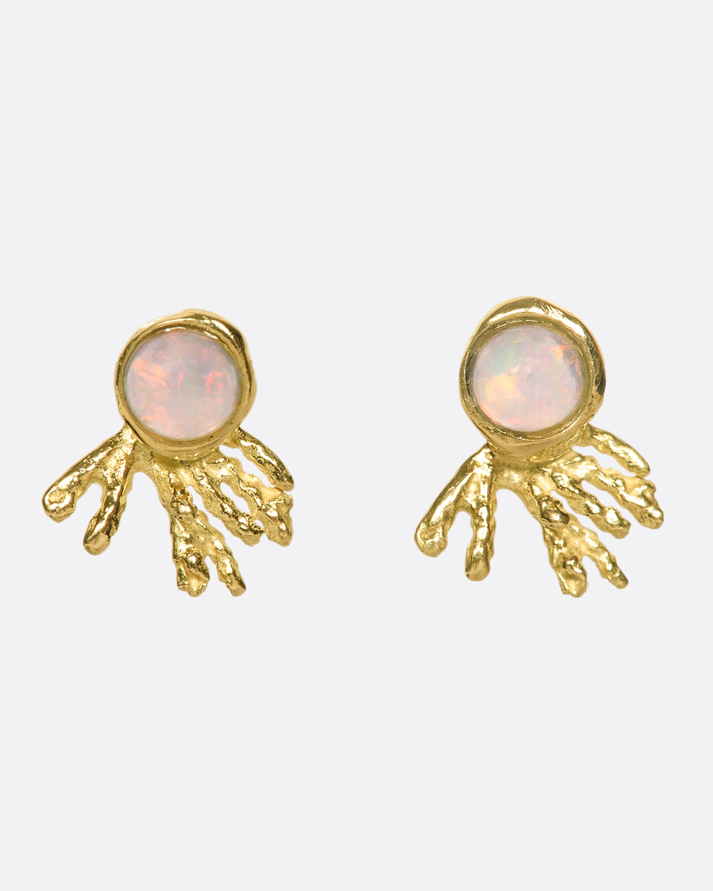 Kimberlin Brown Large Opal Comet Studs Love Adorned