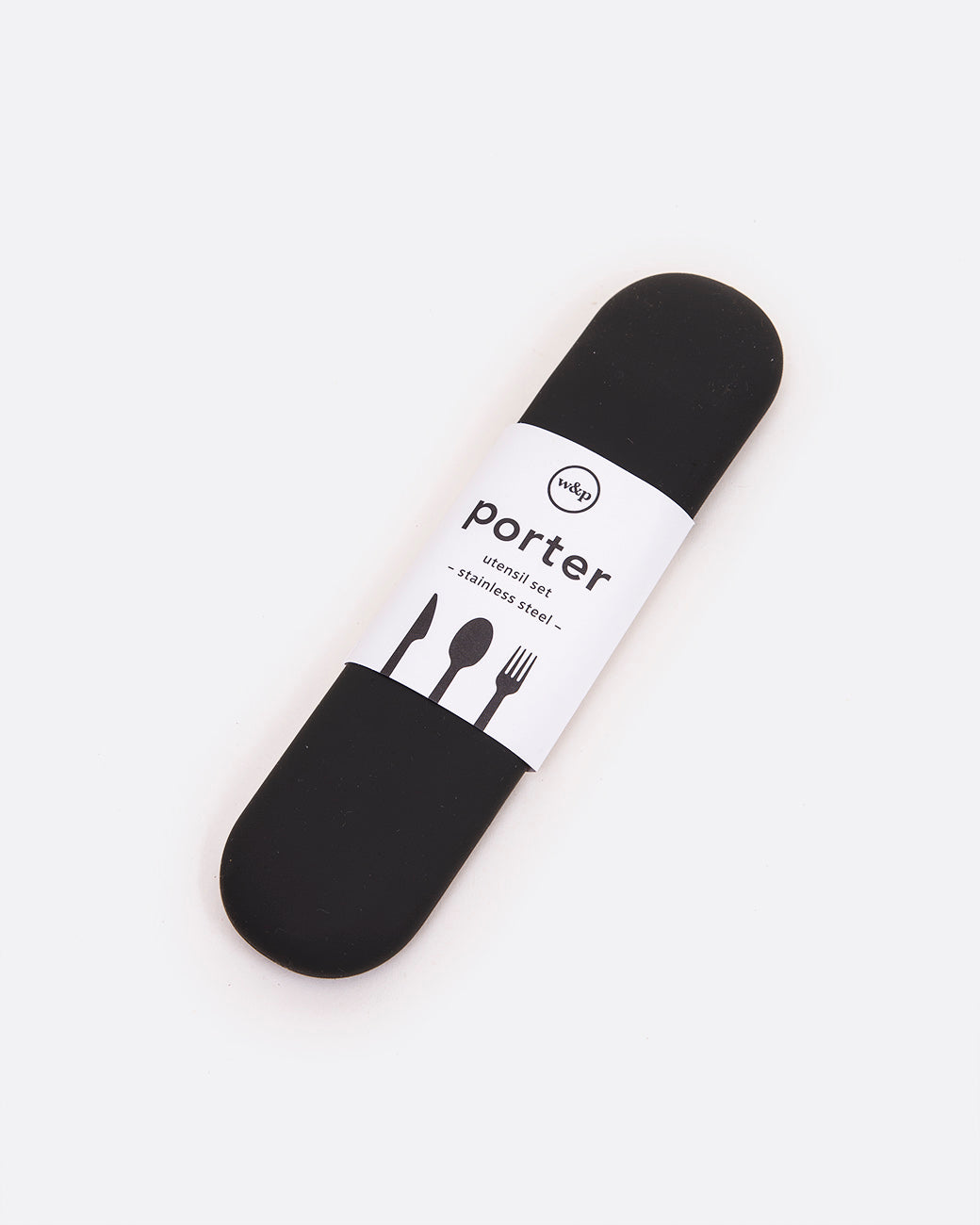 view of the silicone case wrapped in the label