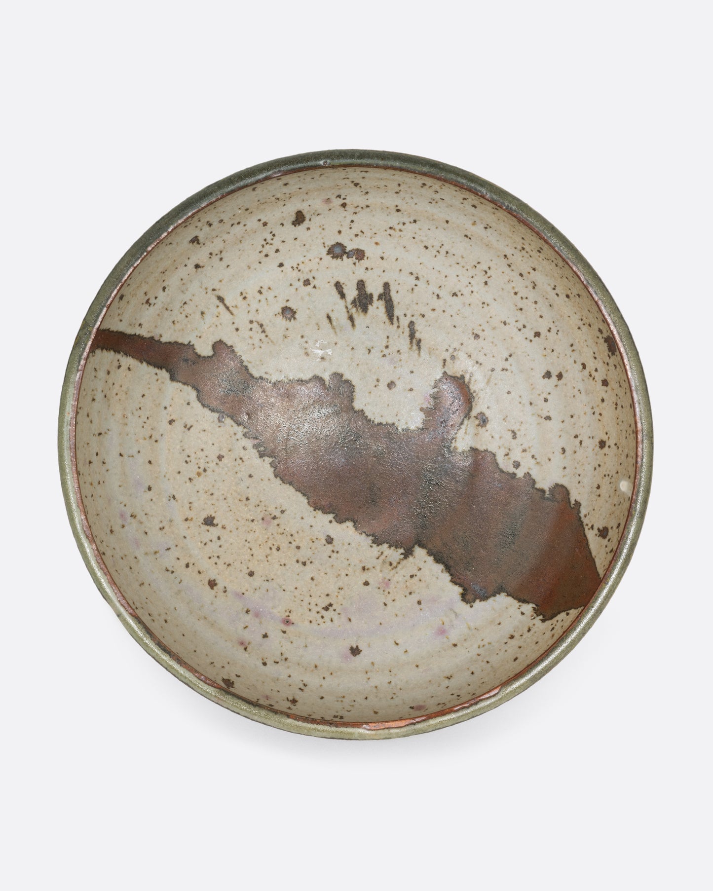 Splattered Serving Bowl