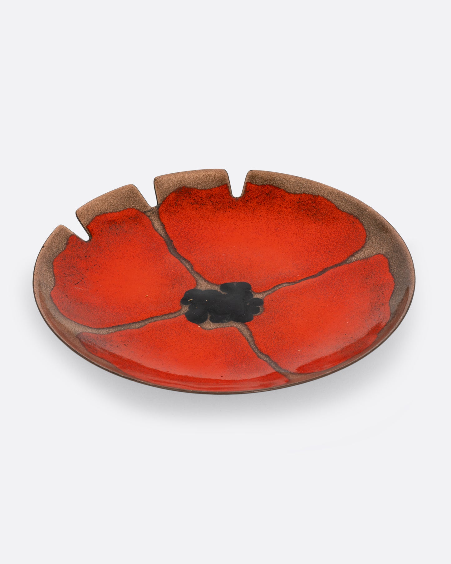 Poppy Ashtray Plate