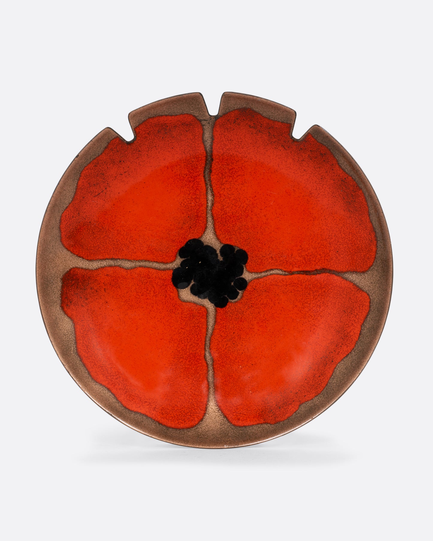 Poppy Ashtray Plate