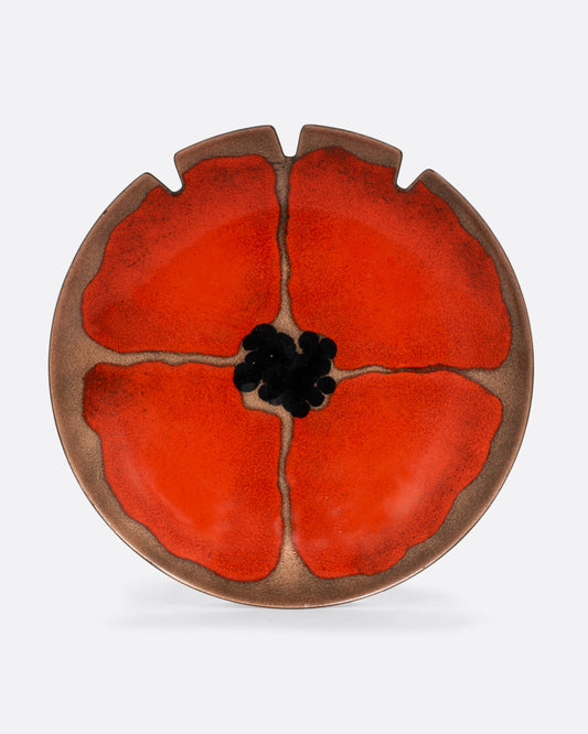 Poppy Ashtray Plate