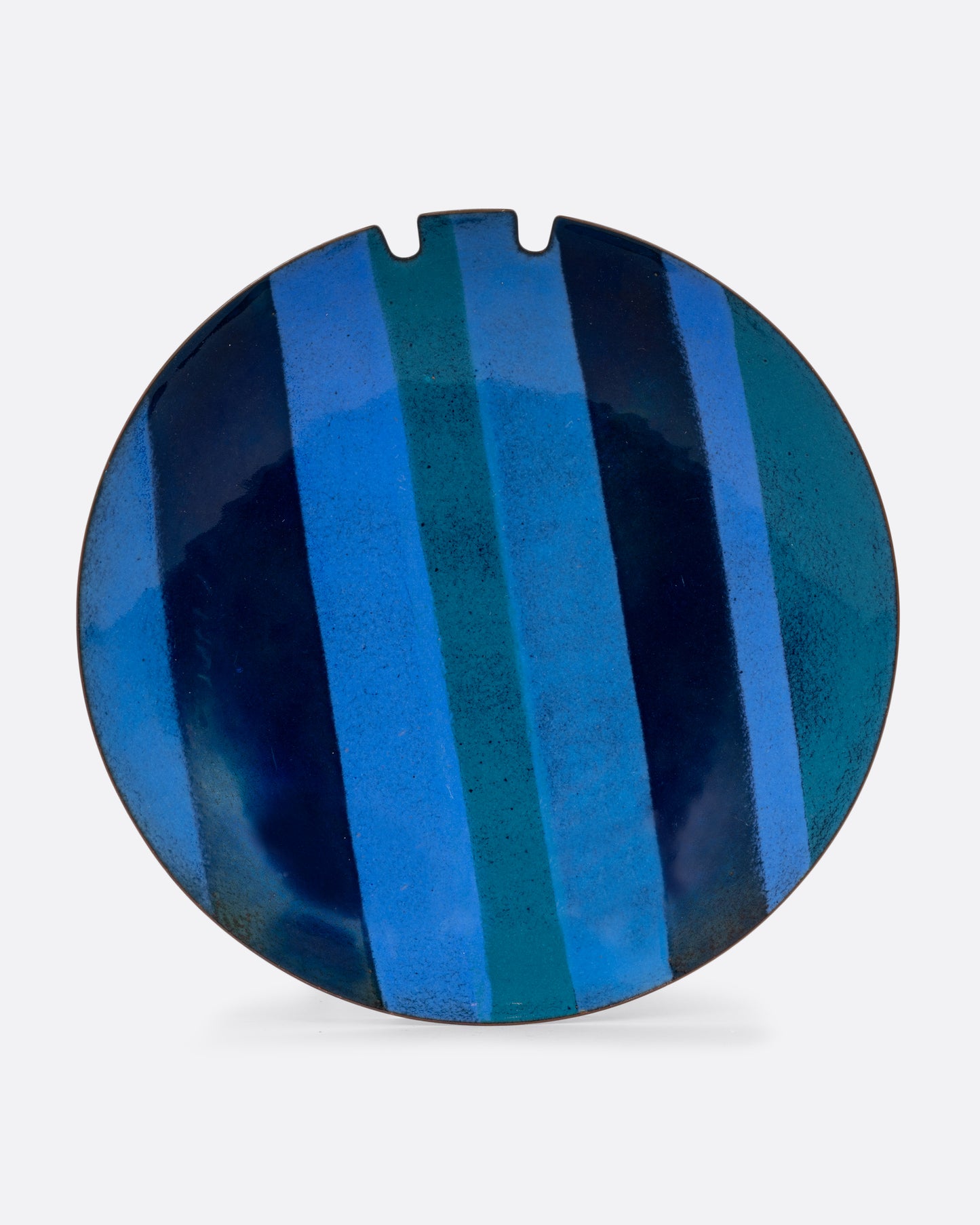 Striped Ashtray Plate