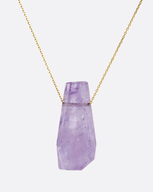 Free-form Amethyst Necklace