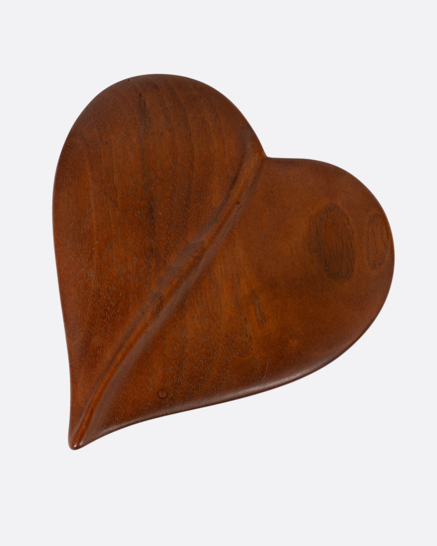 Wooden Heart Shaped Box