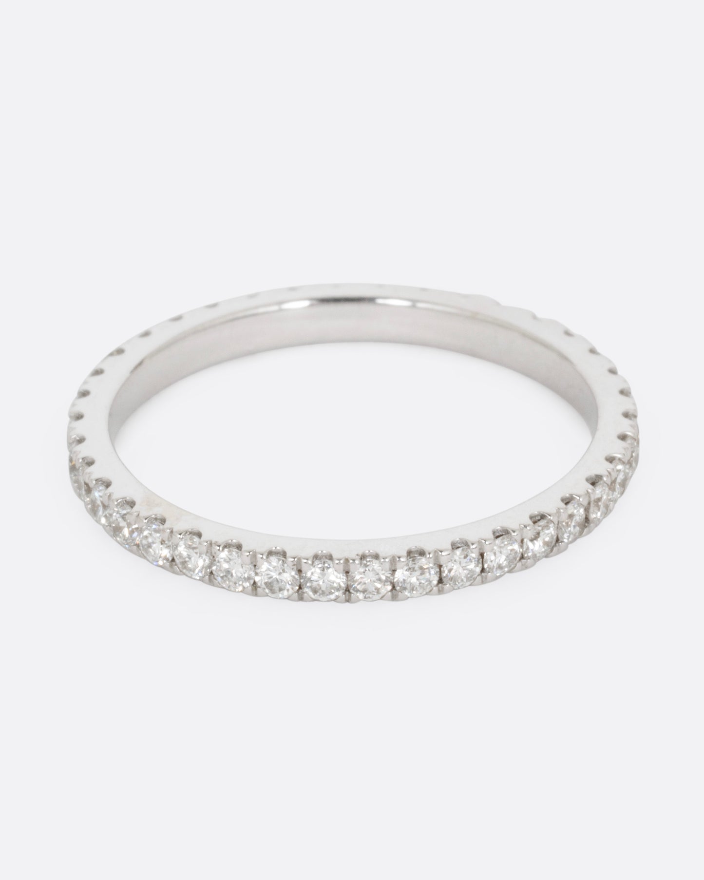 White Diamond Eternity Band