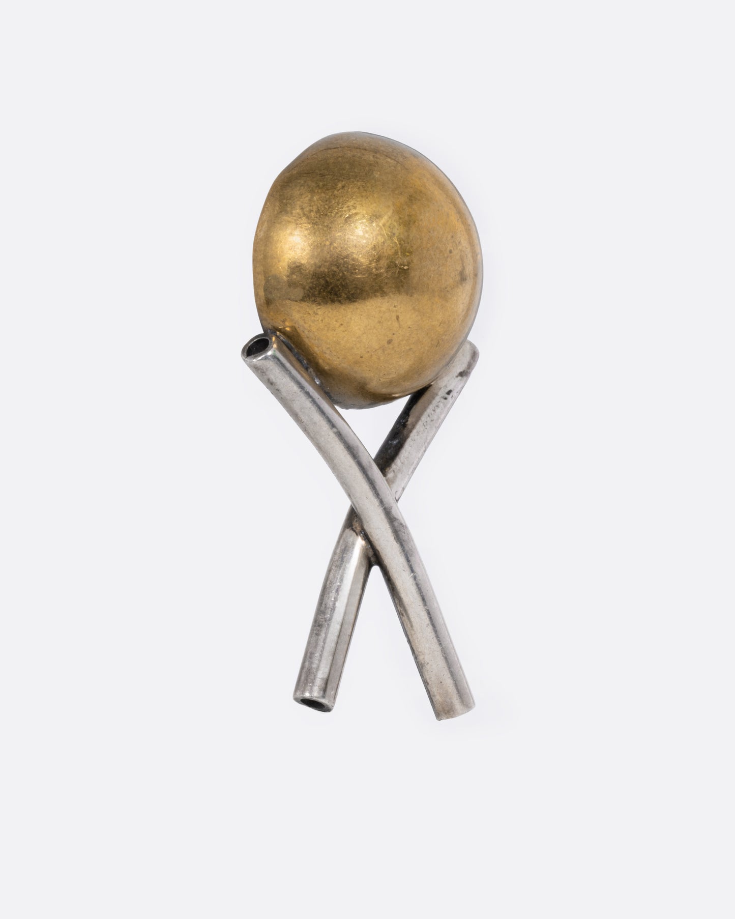 Mixed Metal X Earrings