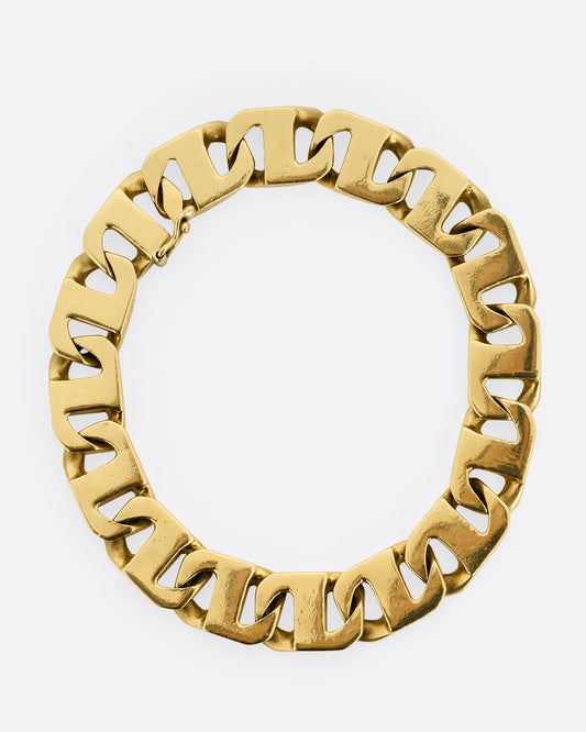 Anchor Link Chain Bracelet
