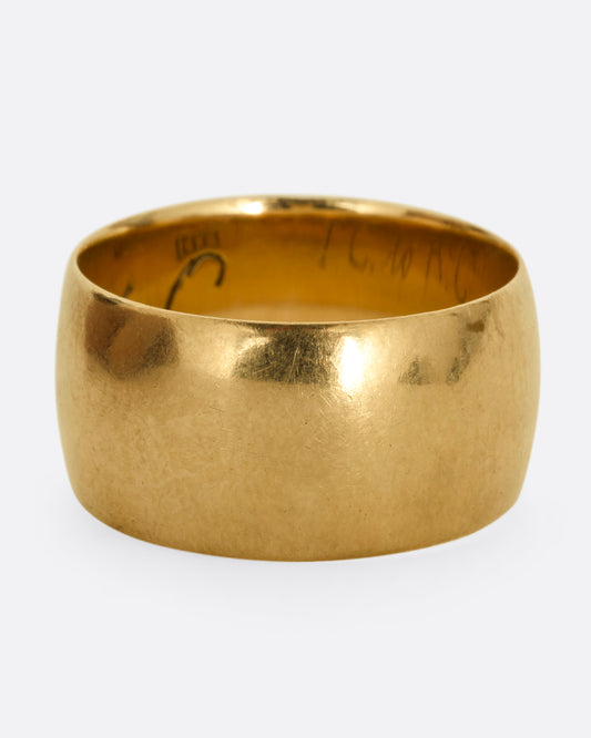 Wide Cigar Band