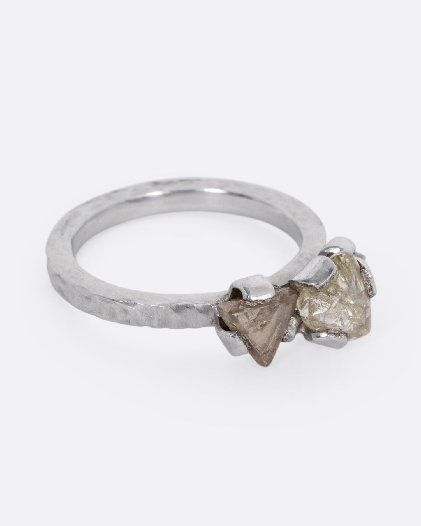 Diamond Trio Platinum Ring