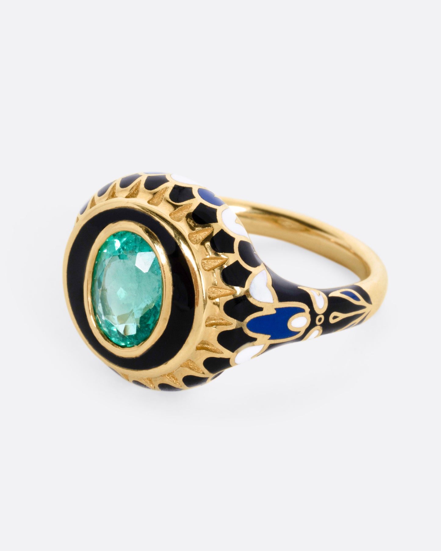 Greta Emerald Ring