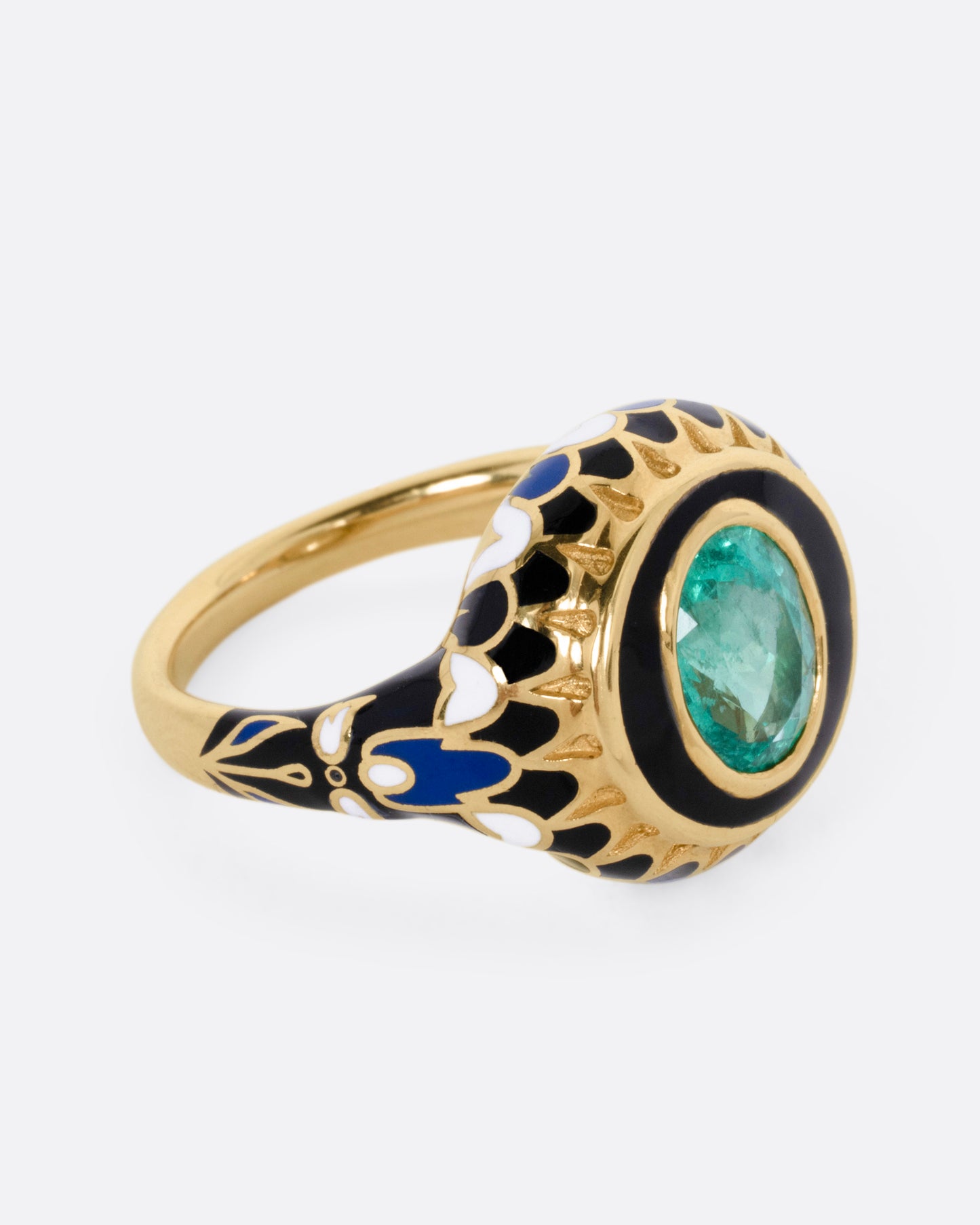Greta Emerald Ring