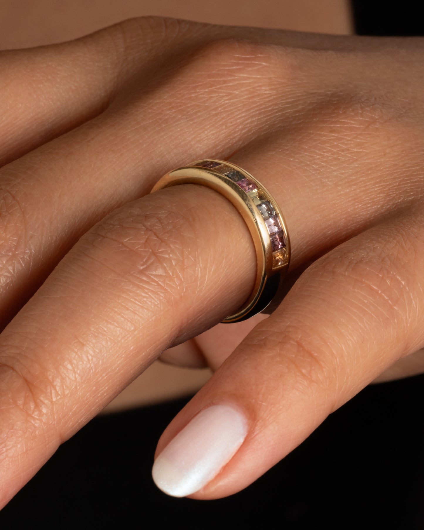 Pastel Sapphire Band