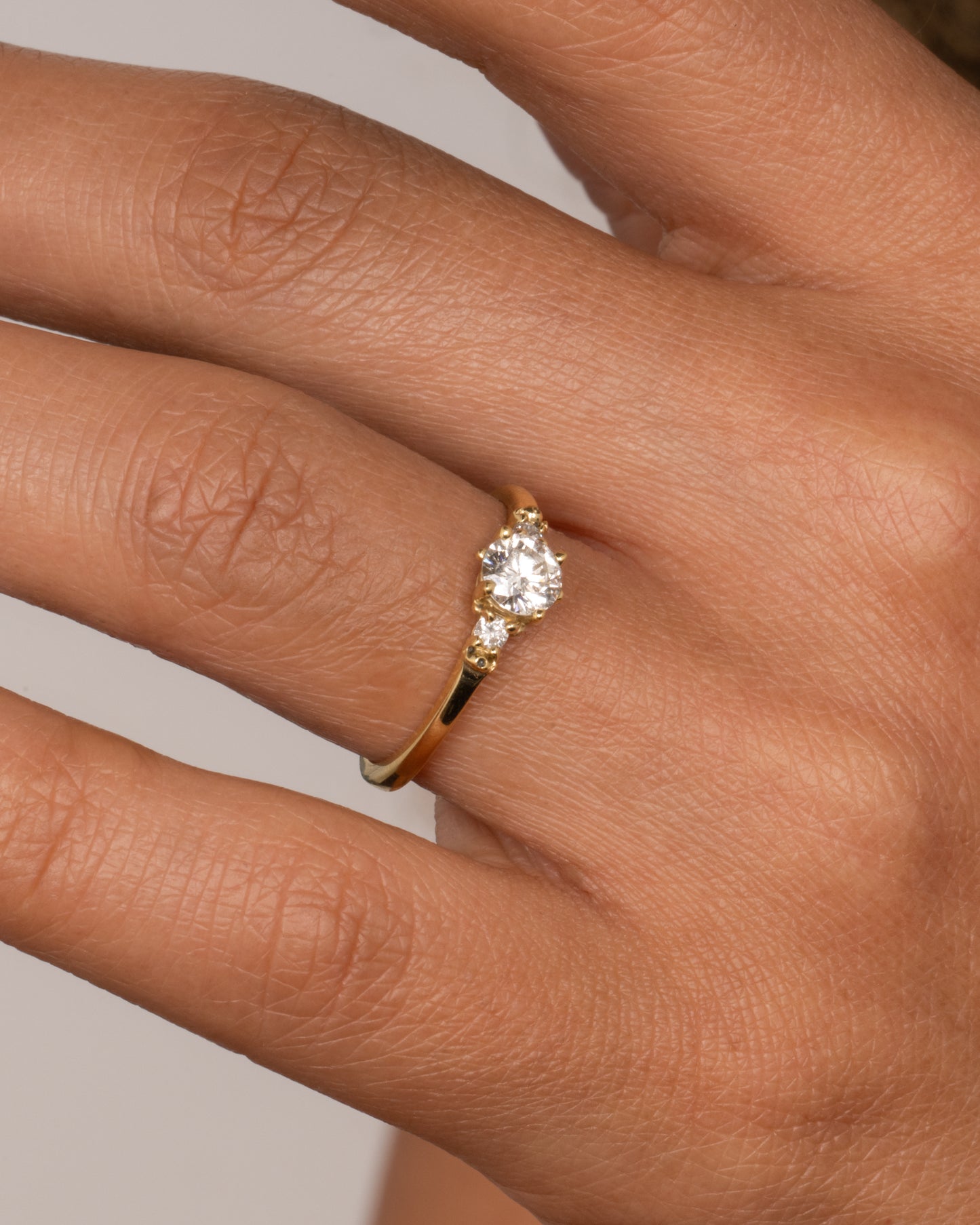 Three Diamond Forever Ring