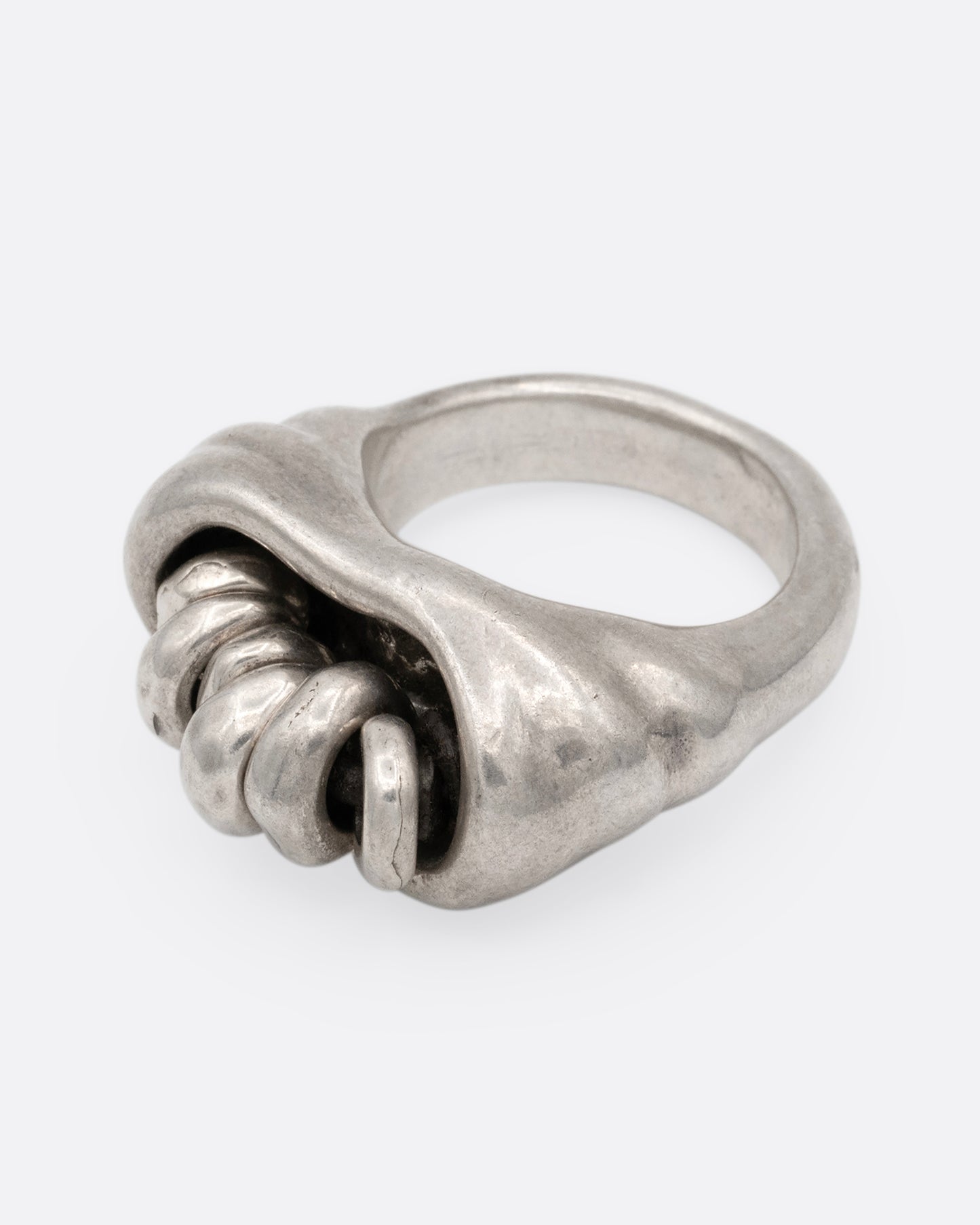 Moving Hoops Ring