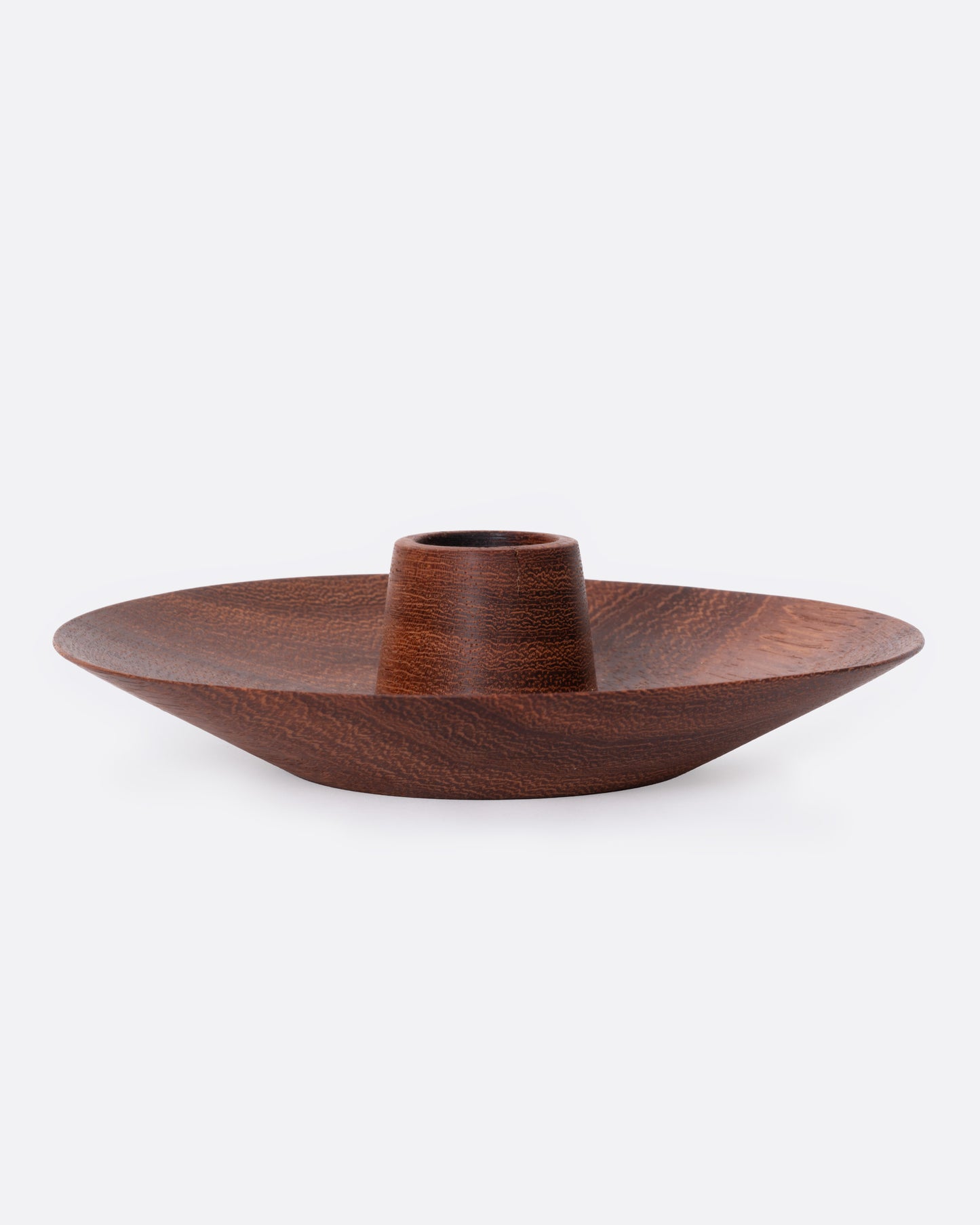 Mahogony Candle Holder