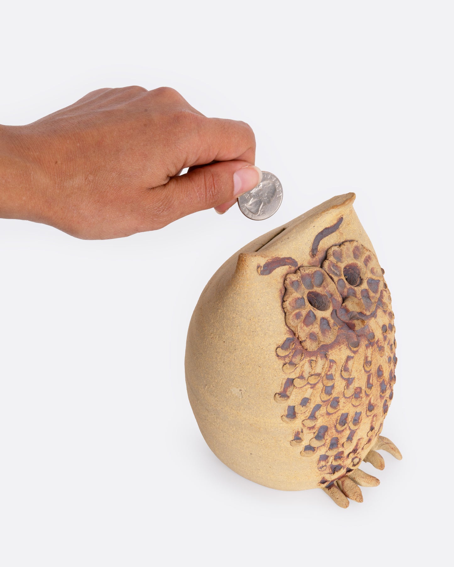 Ceramic Owl Bank